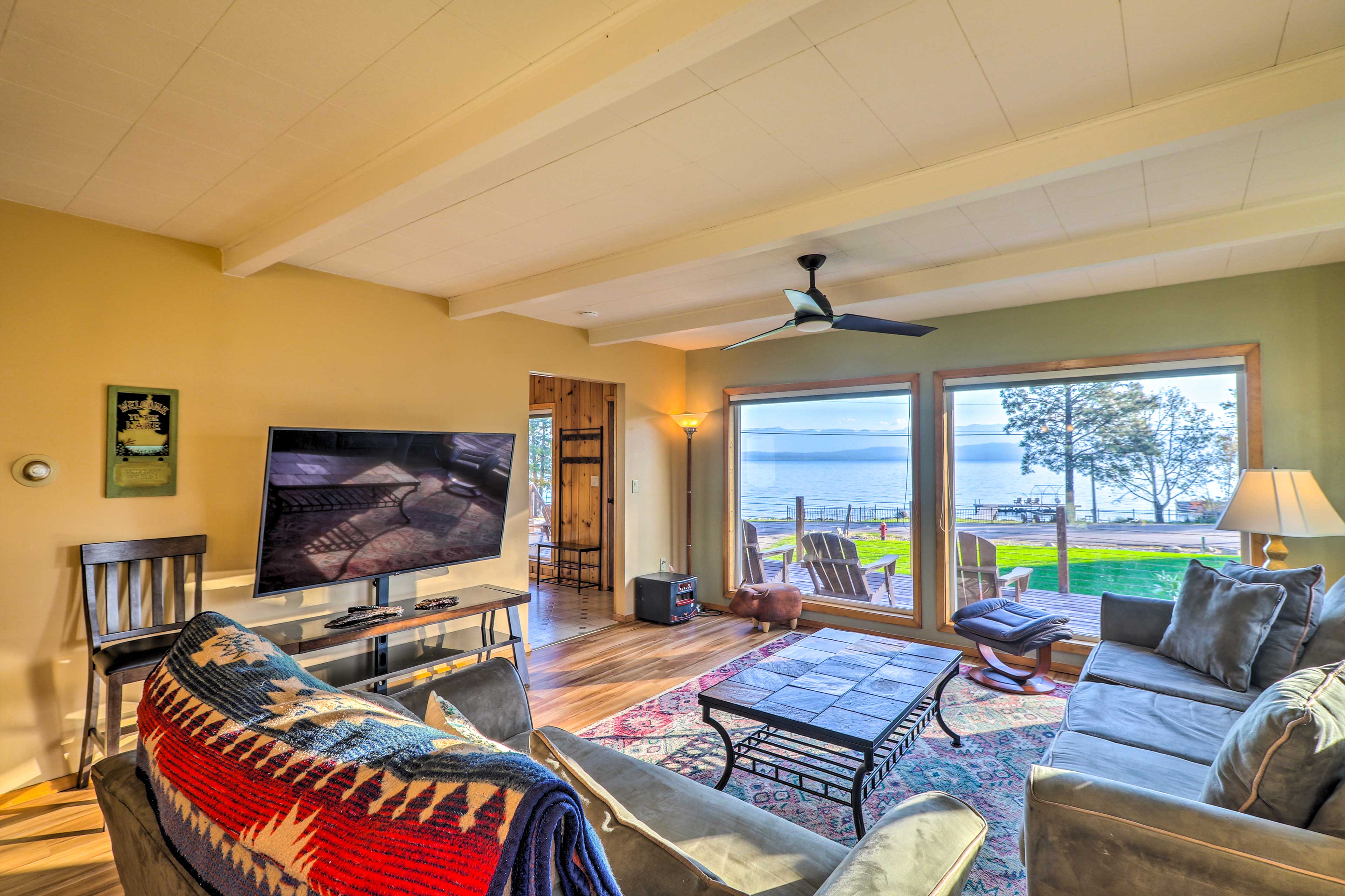 Lakeside Vacation Rental | 5BR | 4BA | 3,000 Sq Ft | 1 Step to Access