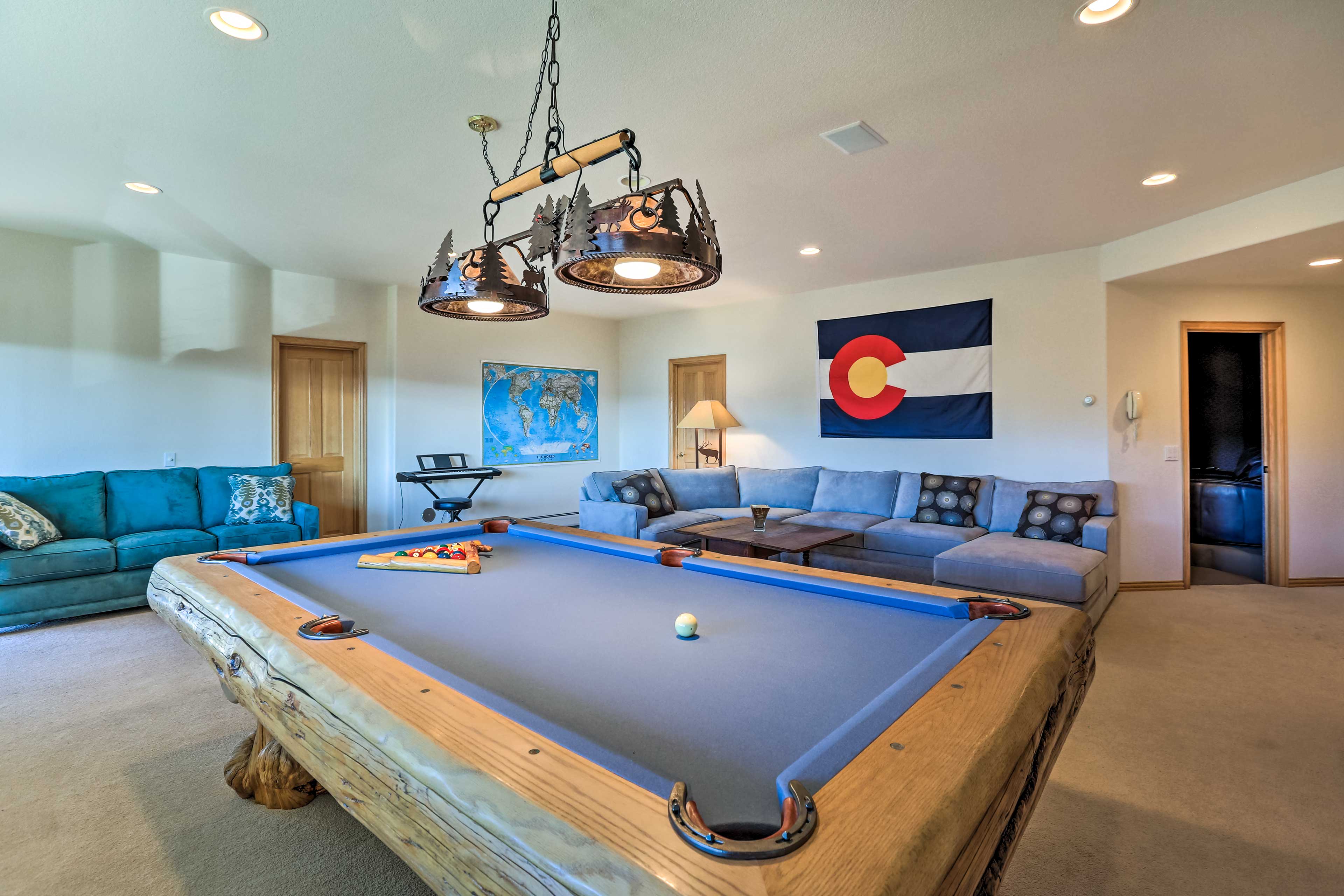 Game Room | Pool Table | Lower Level | 2 Sleeper Sofas