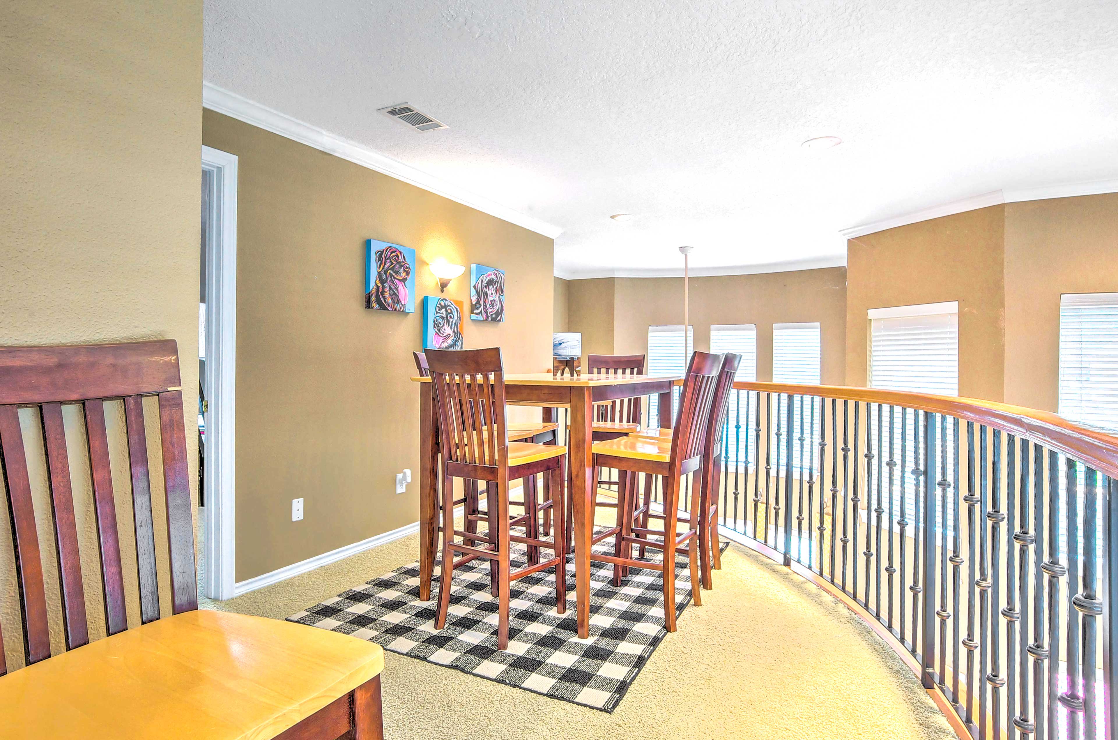 Upstairs Dining Area