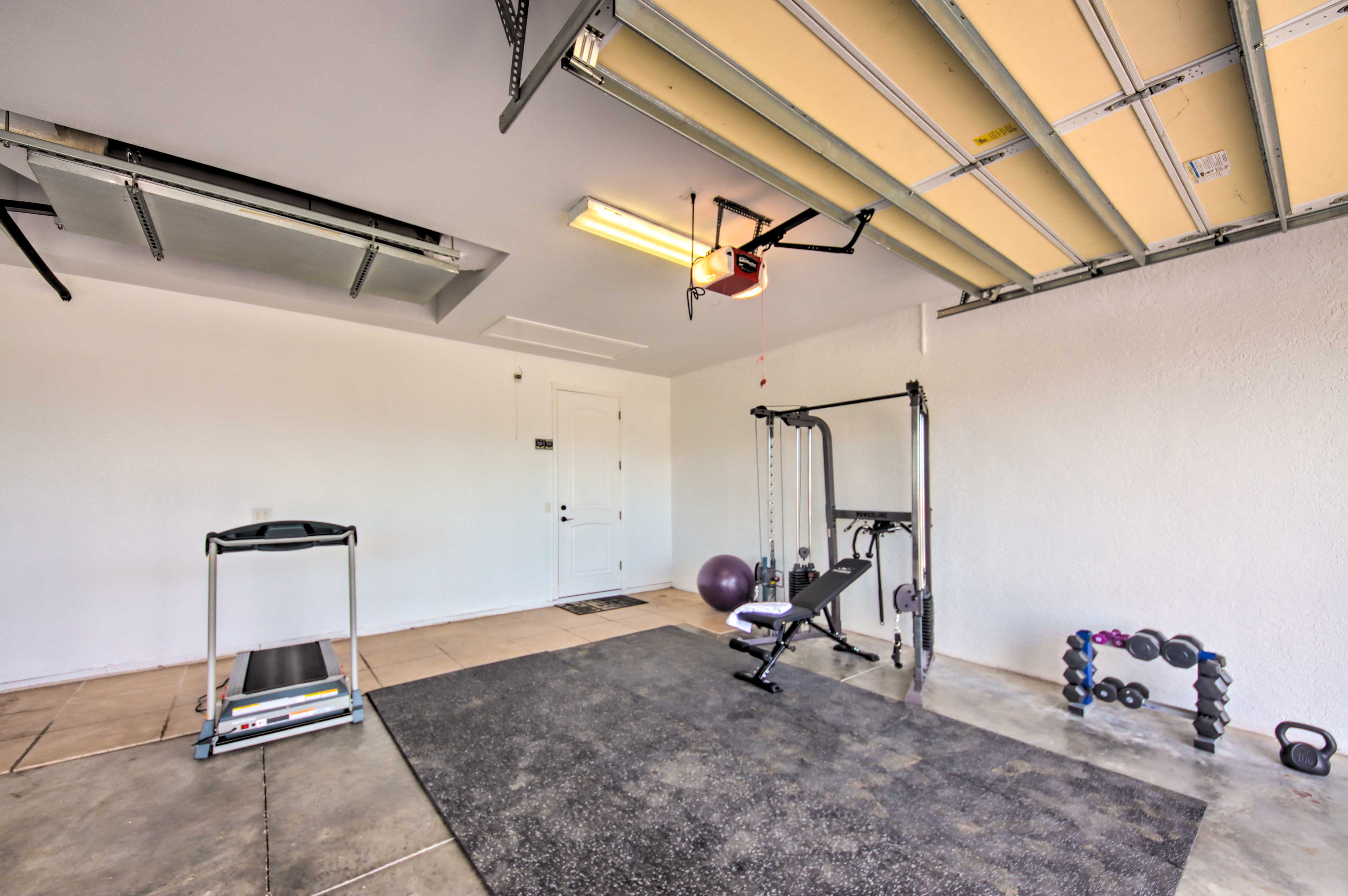 Garage | Home Gym | Treadmill | Weight Equipment