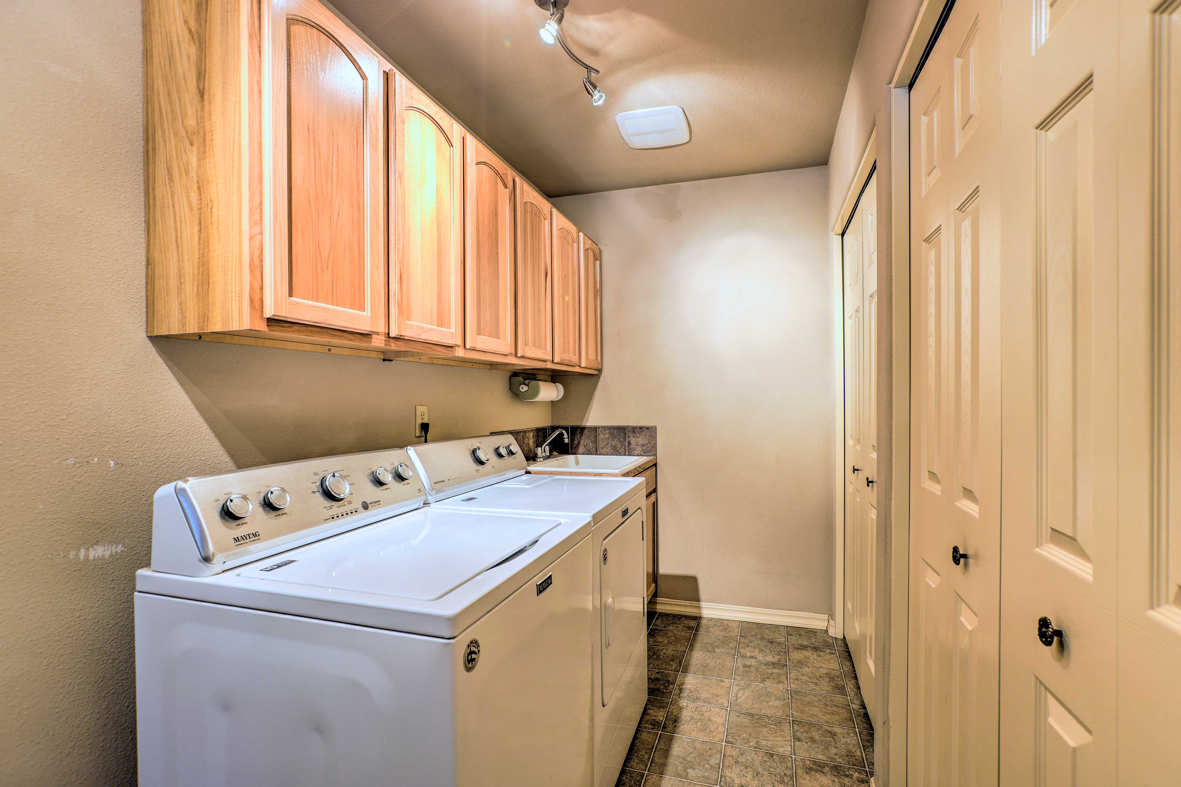 Laundry Room | Laundry Detergent Provided | Iron/Board