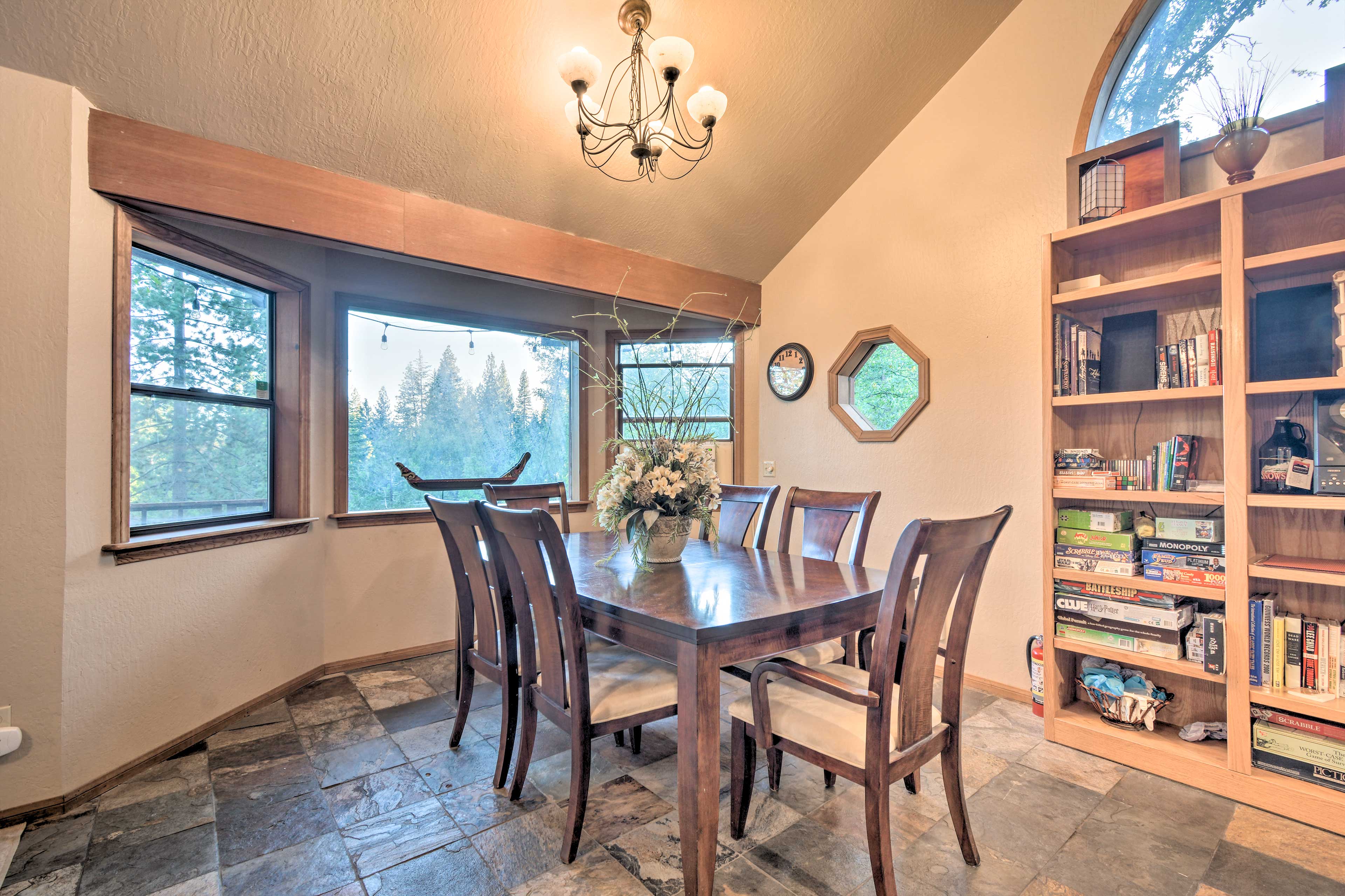 Dining Area | Board Games | Books