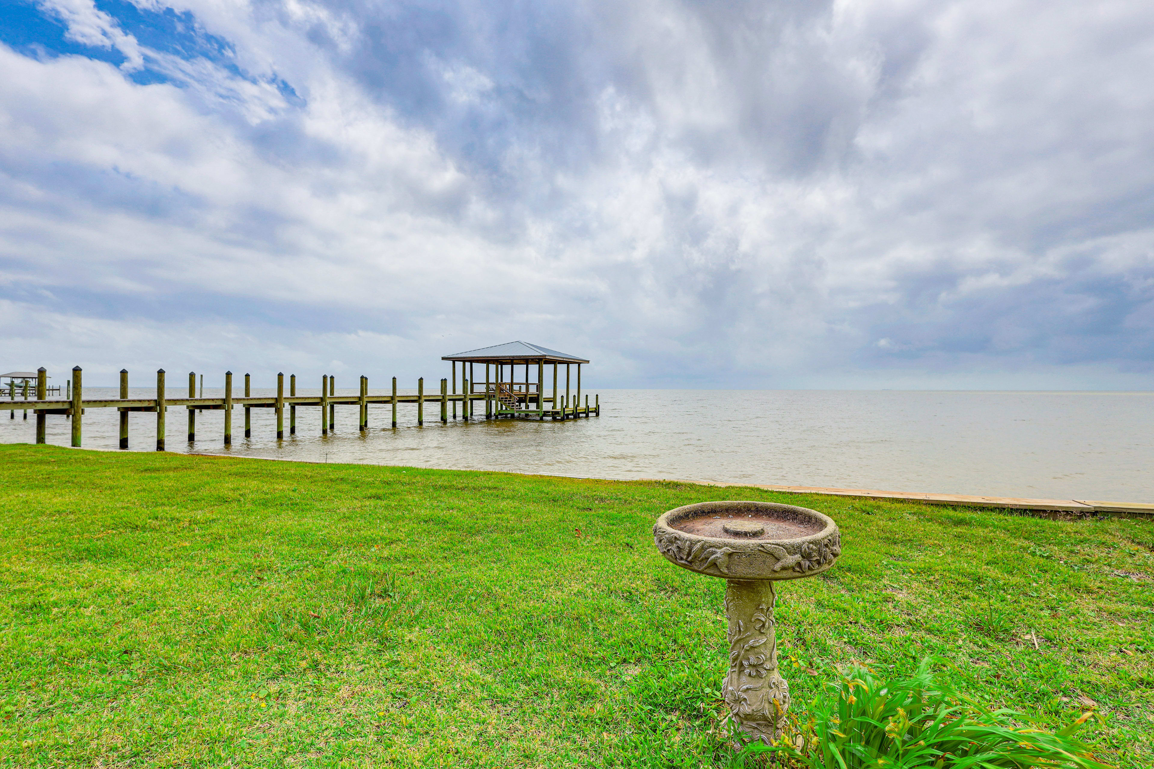 Waterfront Backyard