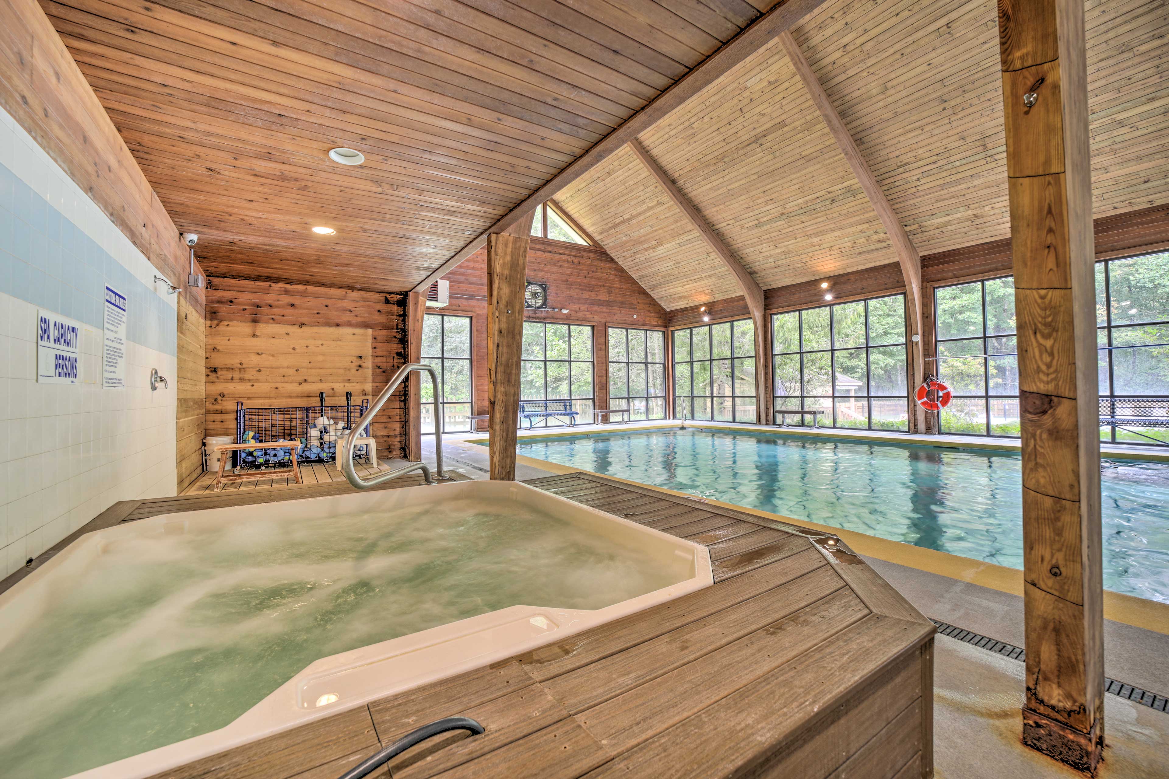 Sapphire Valley Resort Community Indoor Pool & Hot Tub