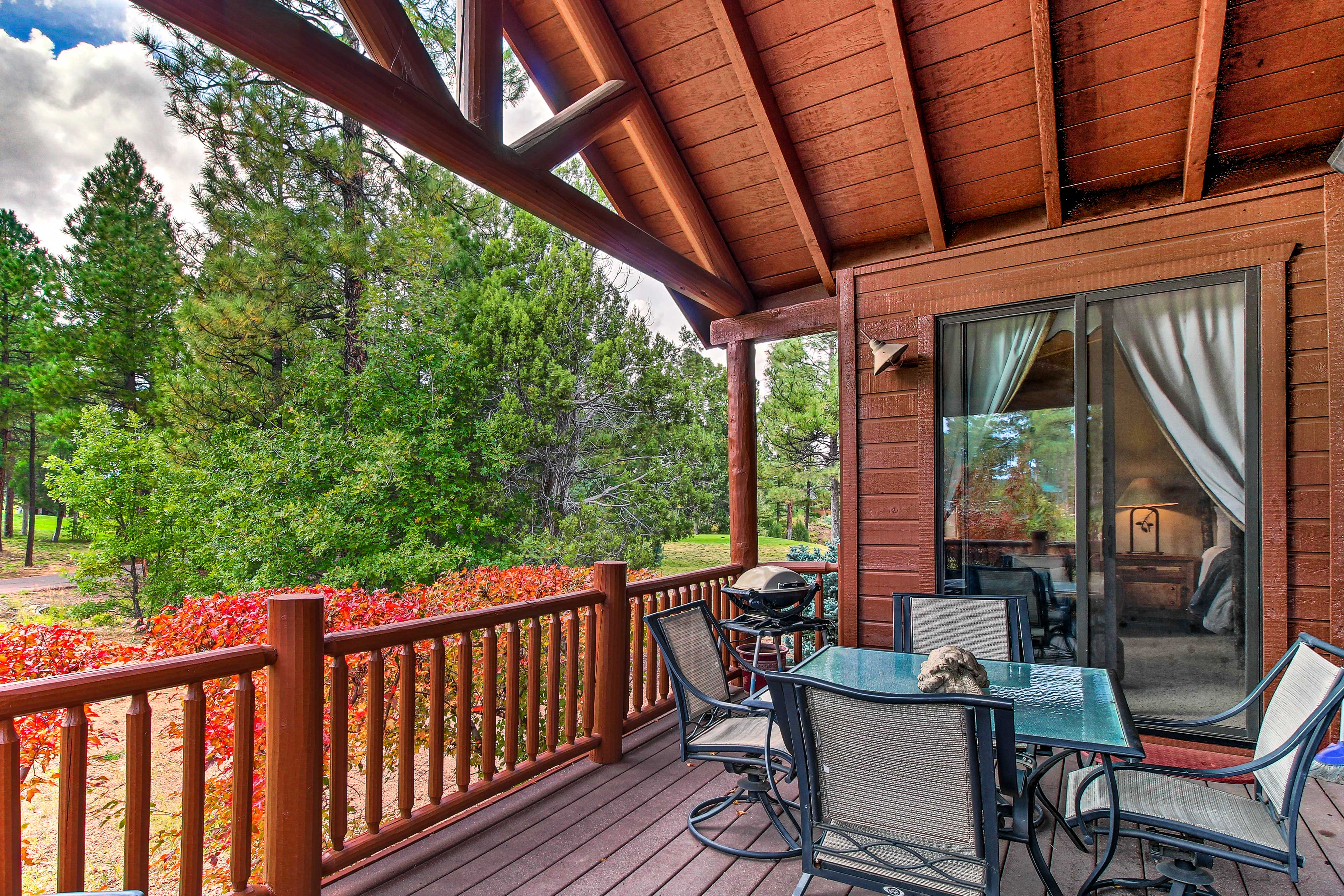 Private Deck | Golf Course Views