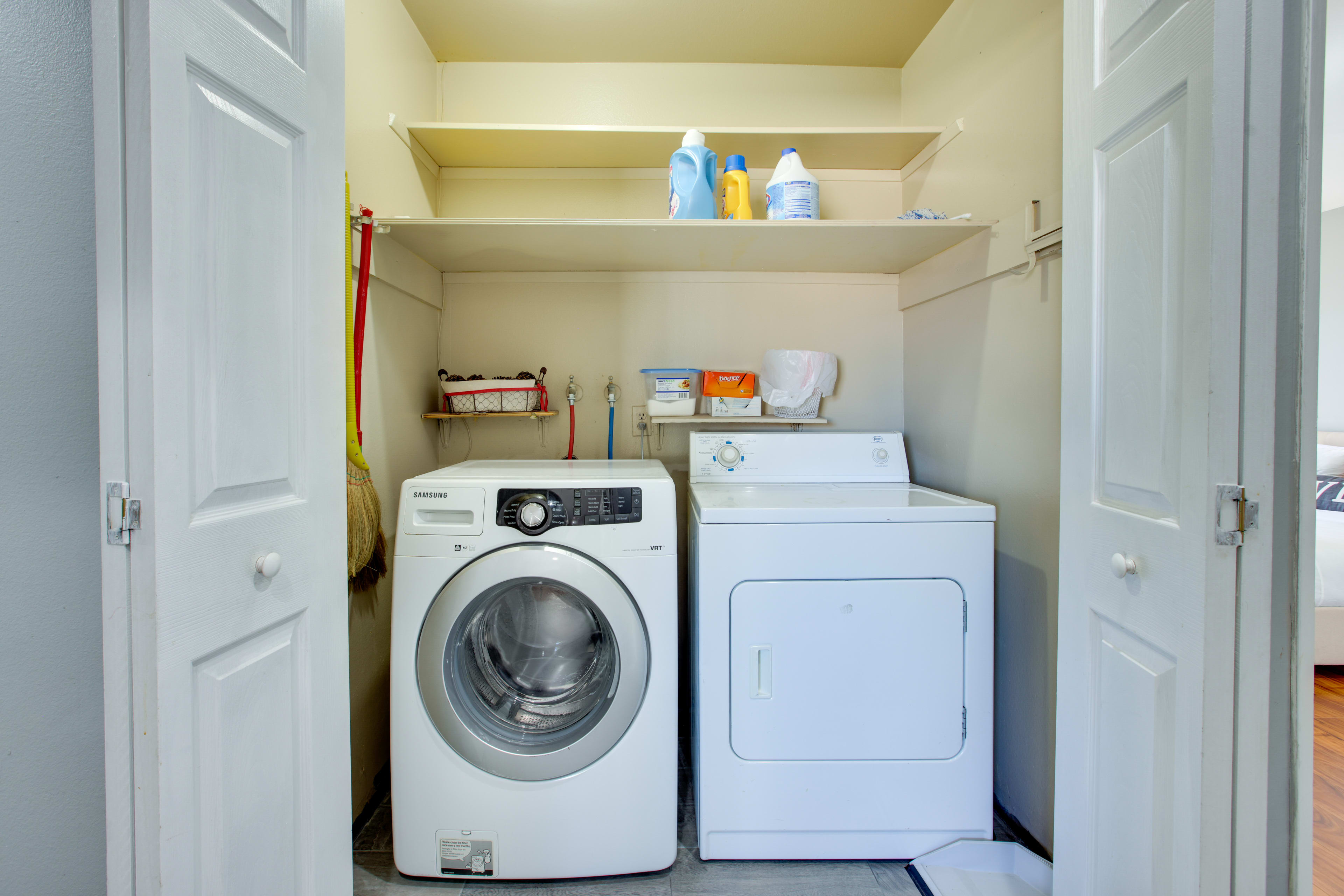 Laundry Area | Washer/Dryer | Laundry Detergent | Iron/Board