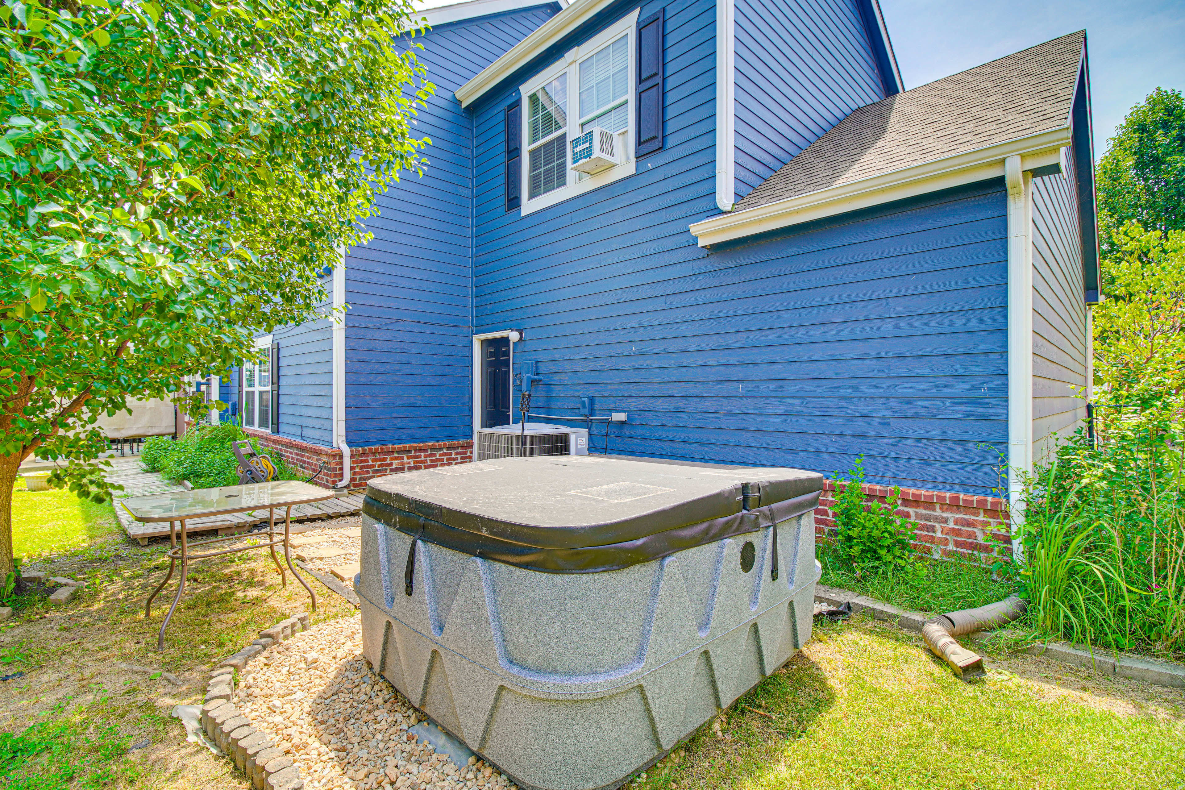 Townhome Exterior | Private Hot Tub