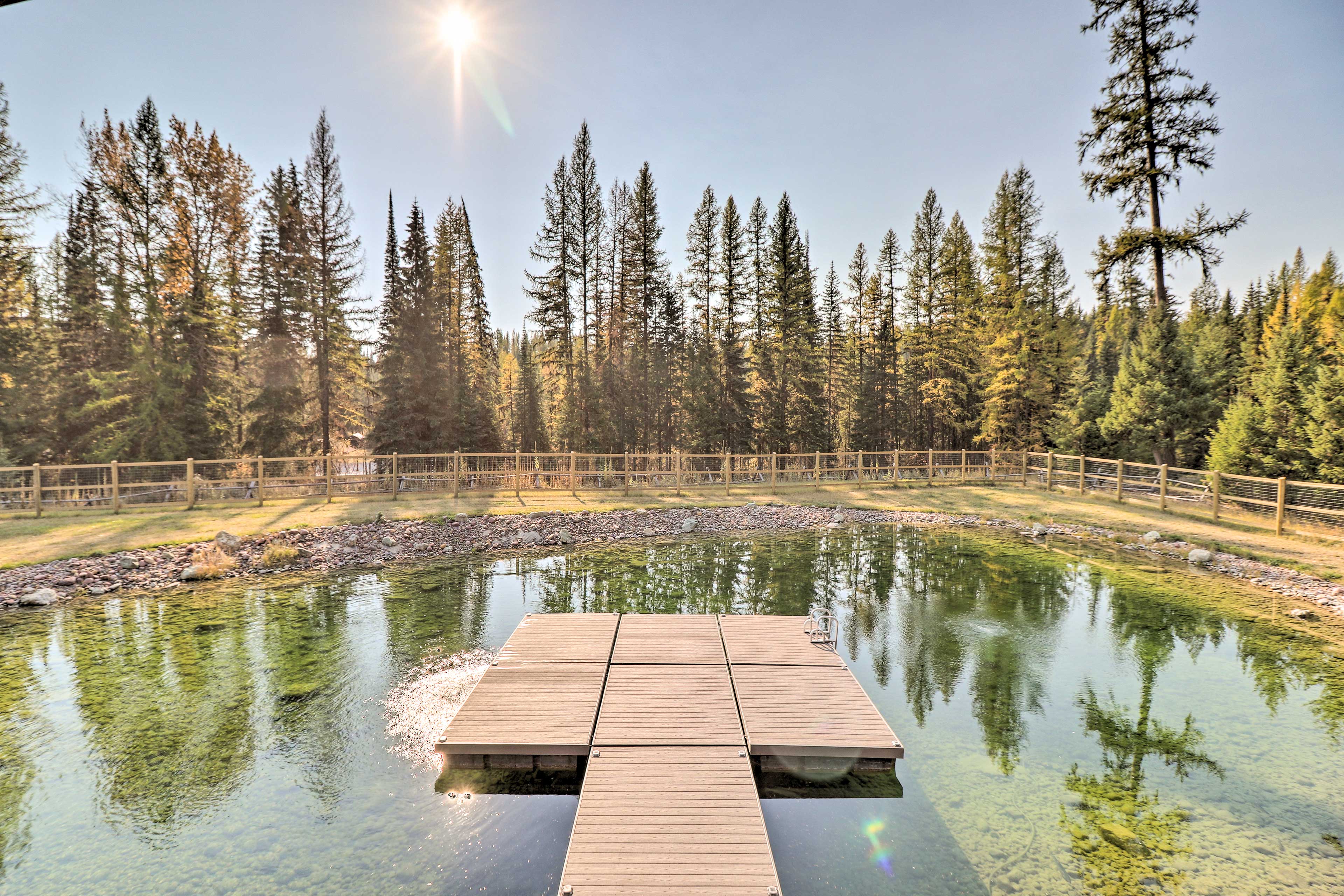 On-Site Pond (No Fishing) | Spacious Yard