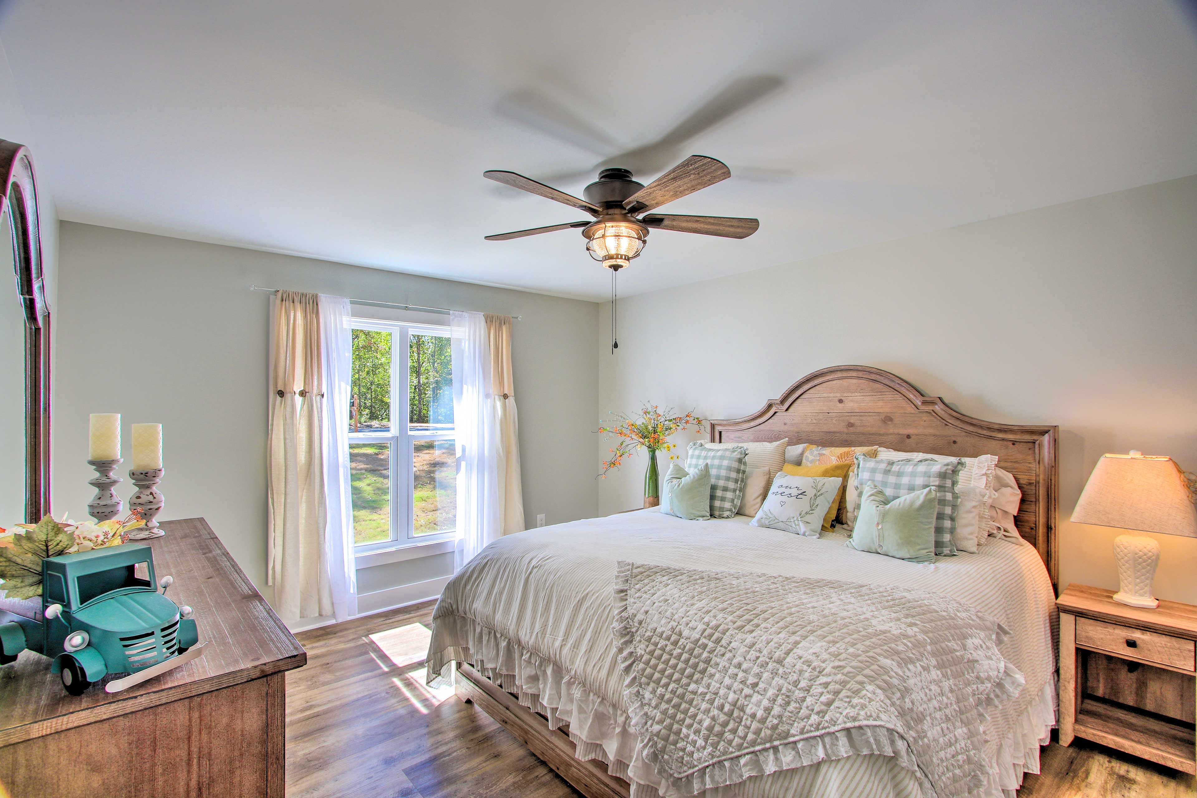 Bedroom 1 | King Bed | Dresser | En-Suite Bathroom