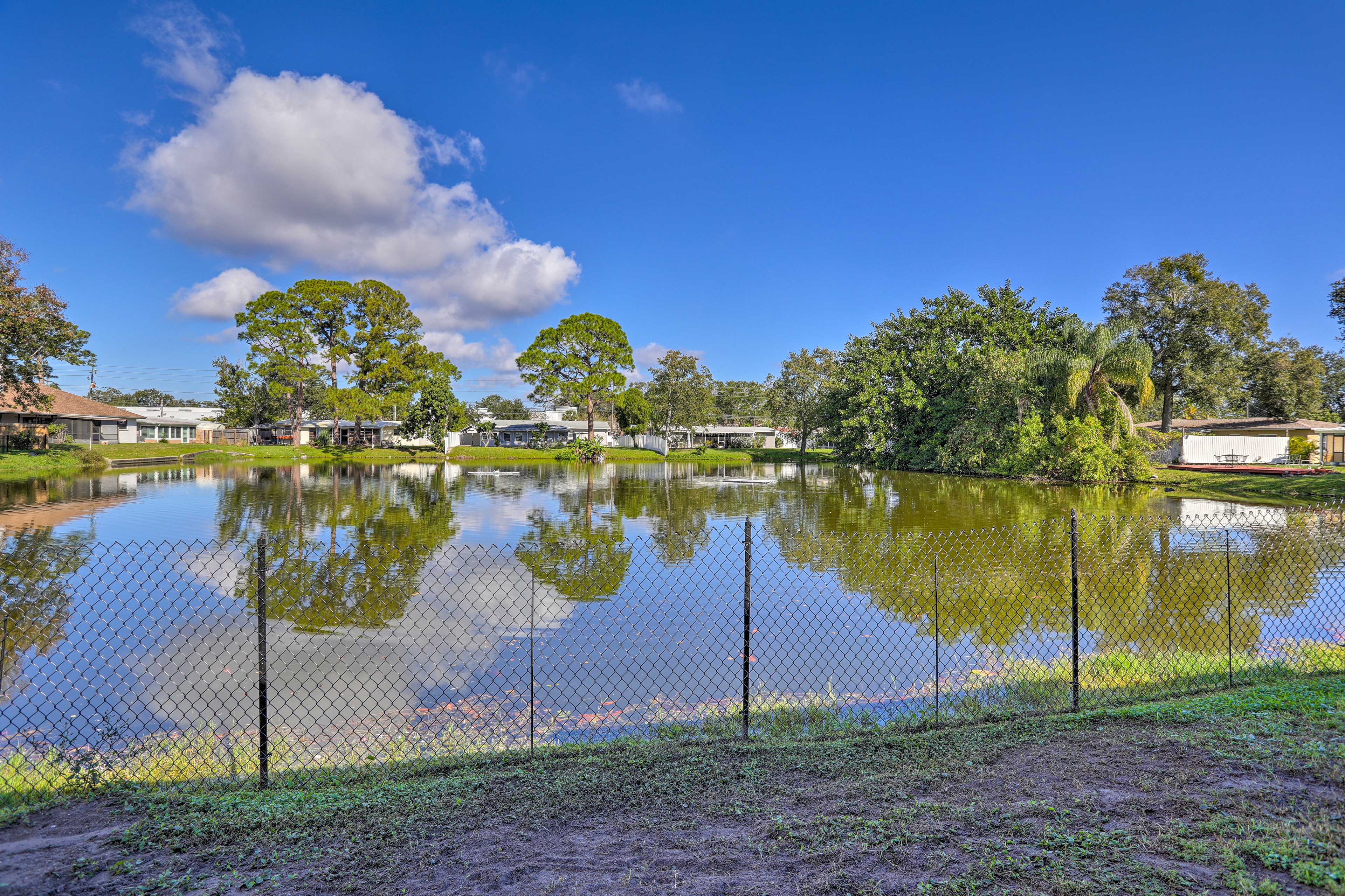 House Exterior | Pond View