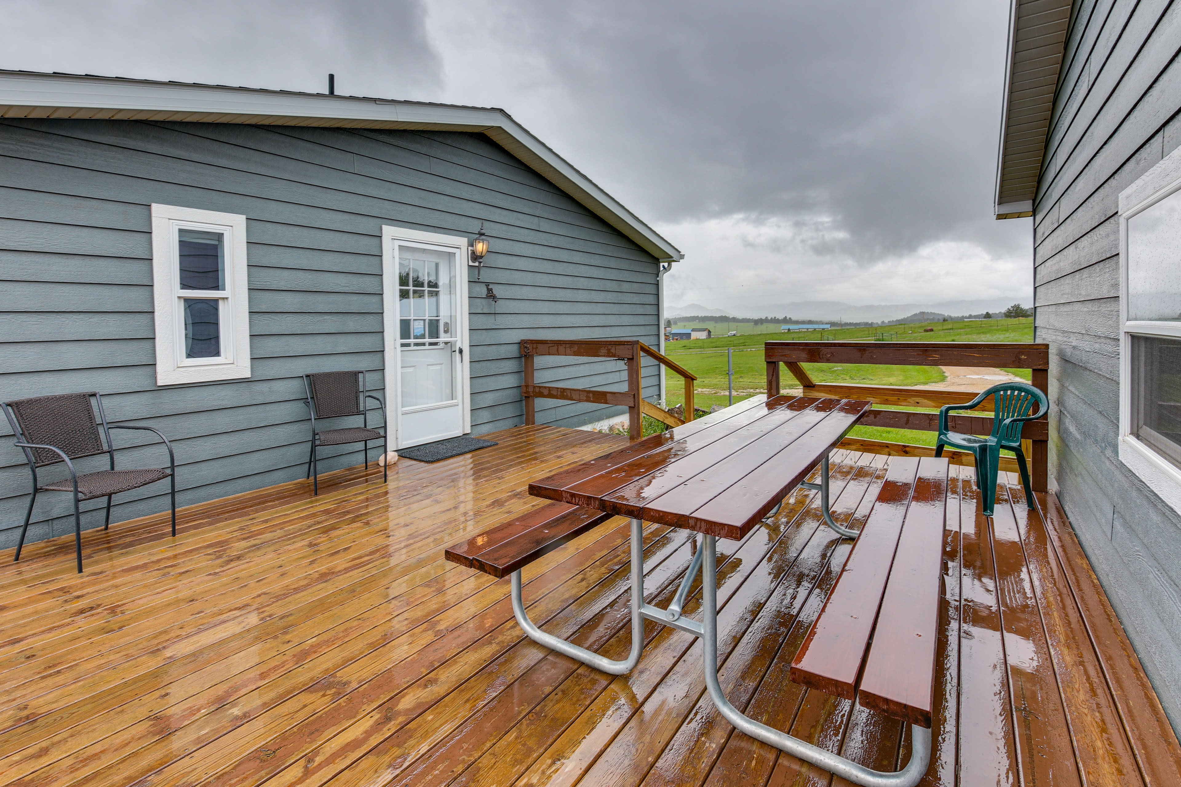 Deck | Gas Grill | Spacious Yard Area