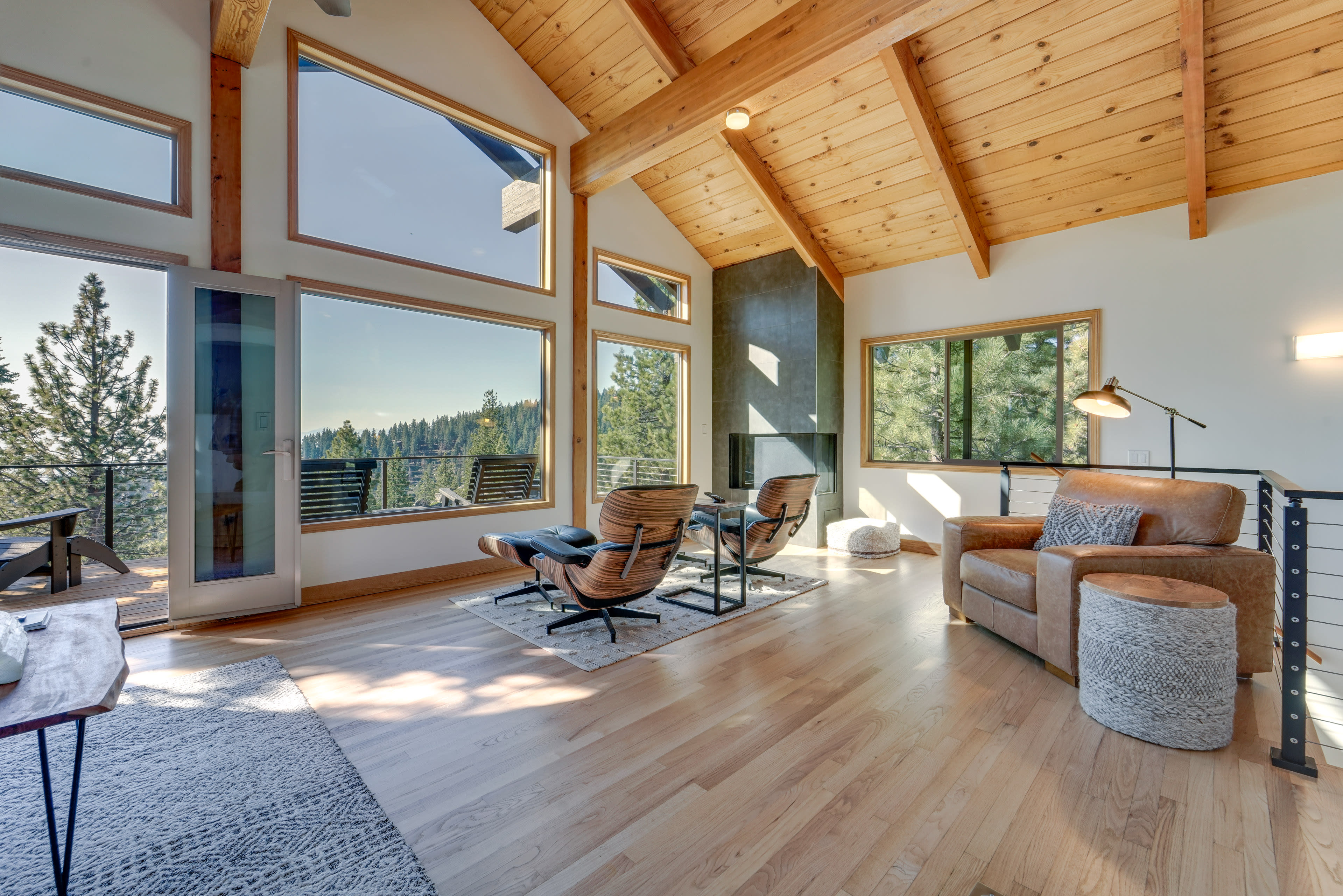 Living Room | Gas Fireplace | Open Floor Plan | Smart TV