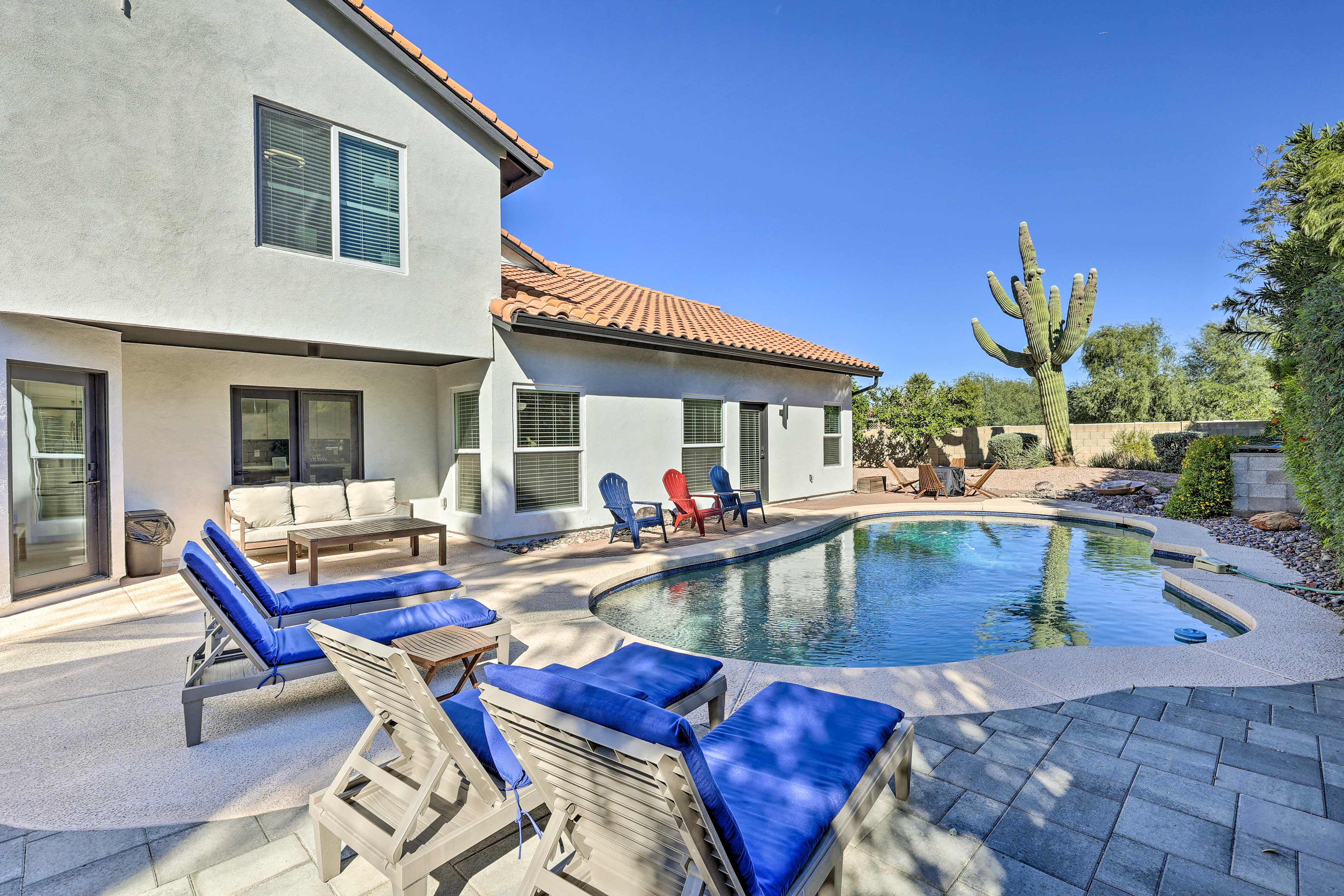 Scottsdale Vacation Rental | 4BR | 2.5BA | 1 Step Required | 3,402 Sq Ft