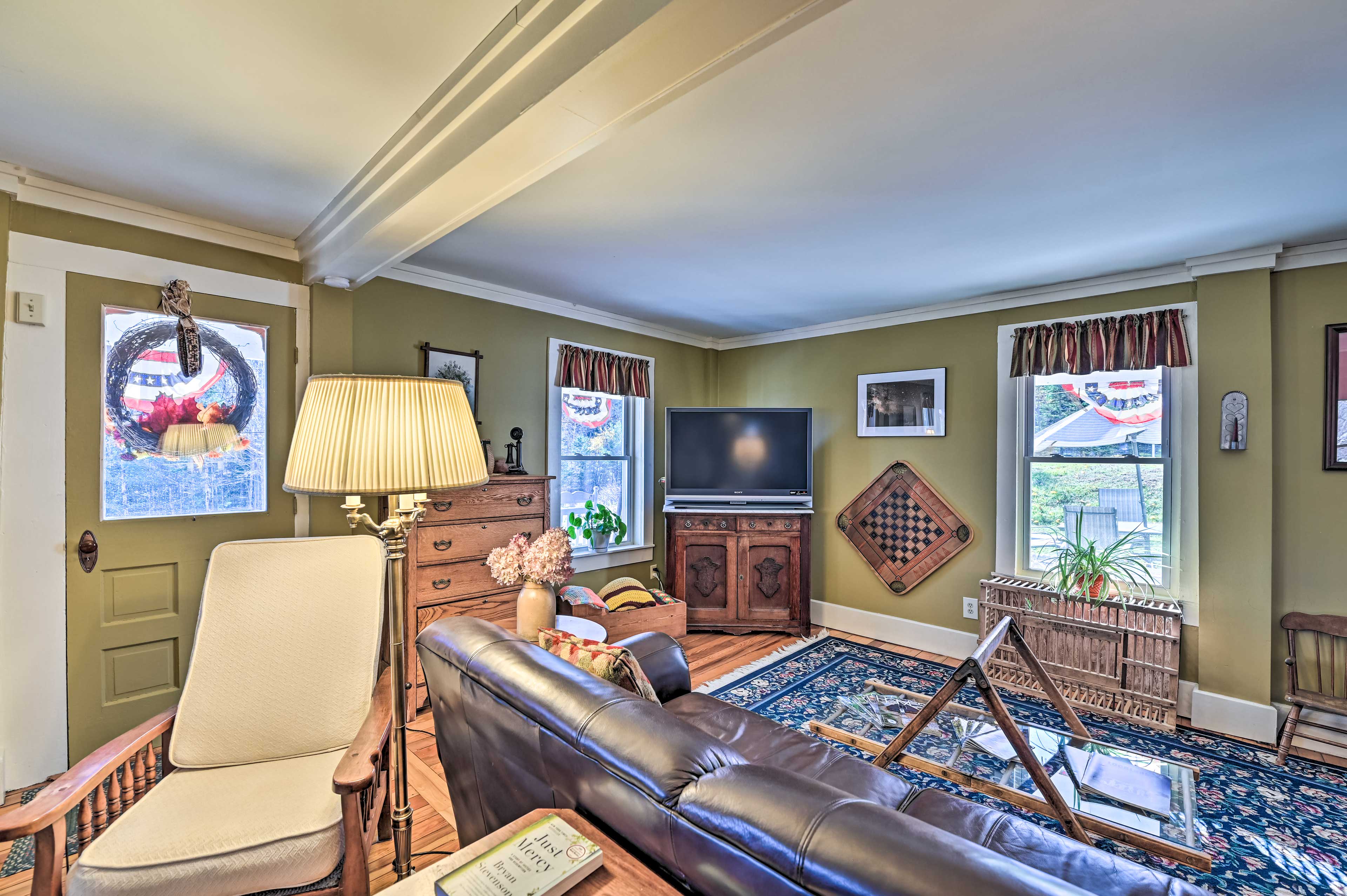 Living Room | Wood-Burning Stove | Central A/C | Foosball Table | Board Games