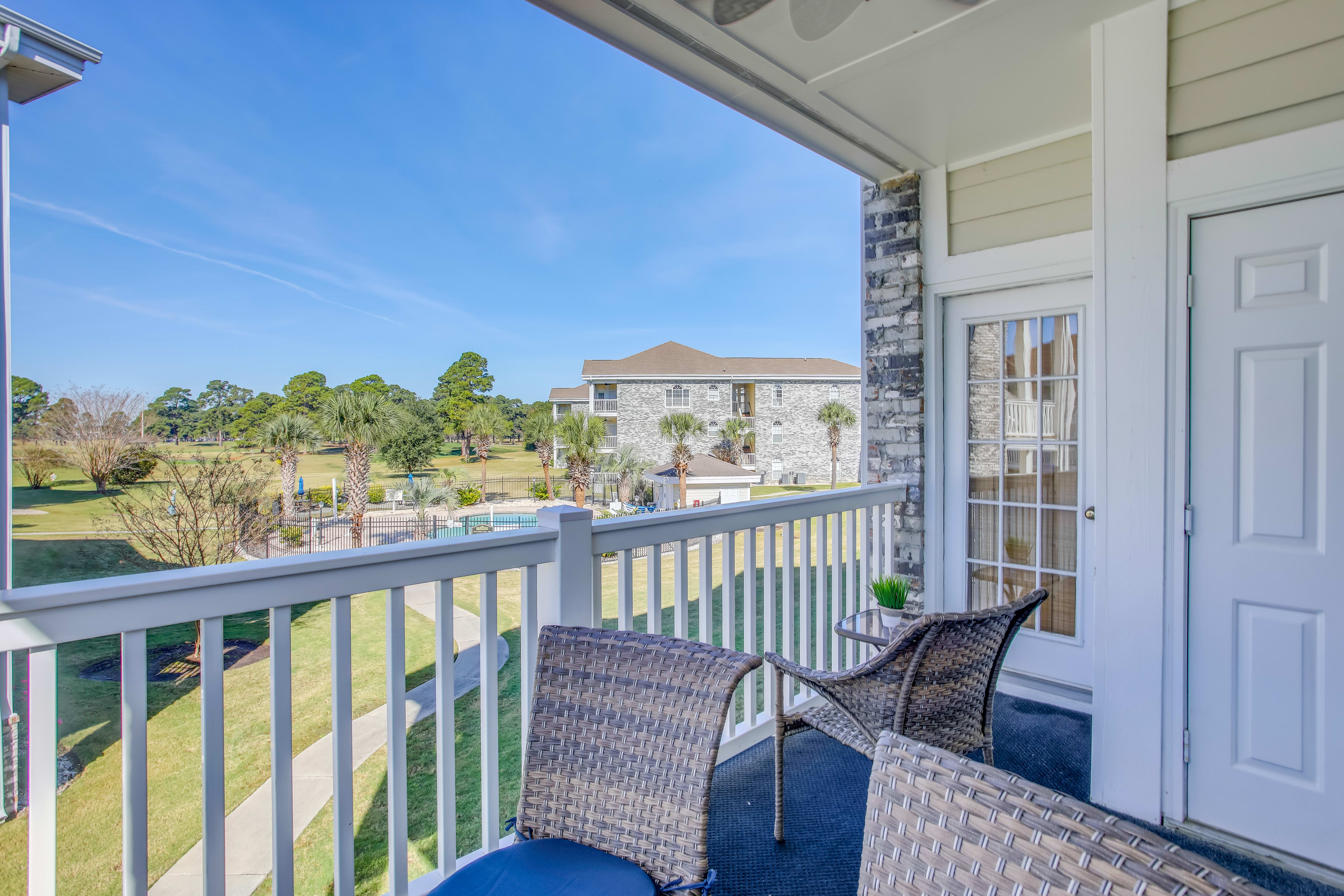 Myrtle Beach Escape: Pool & Golf Course Views