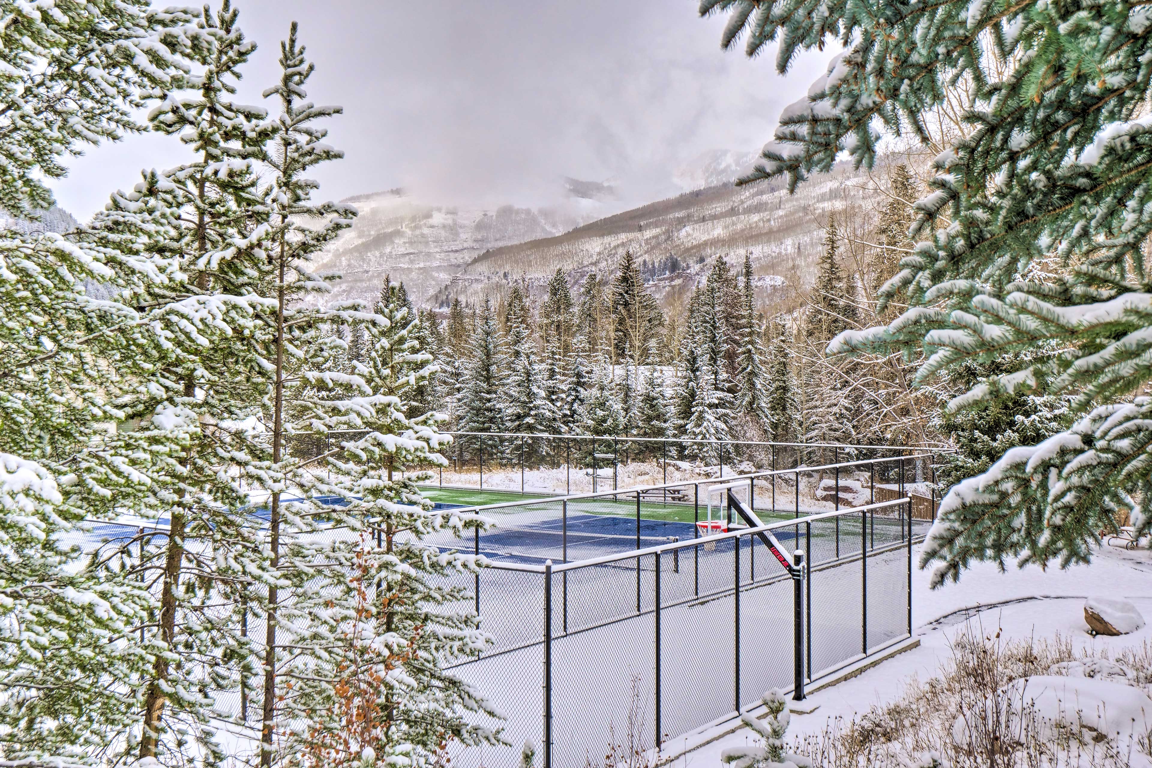 Community Tennis & Basketball Courts