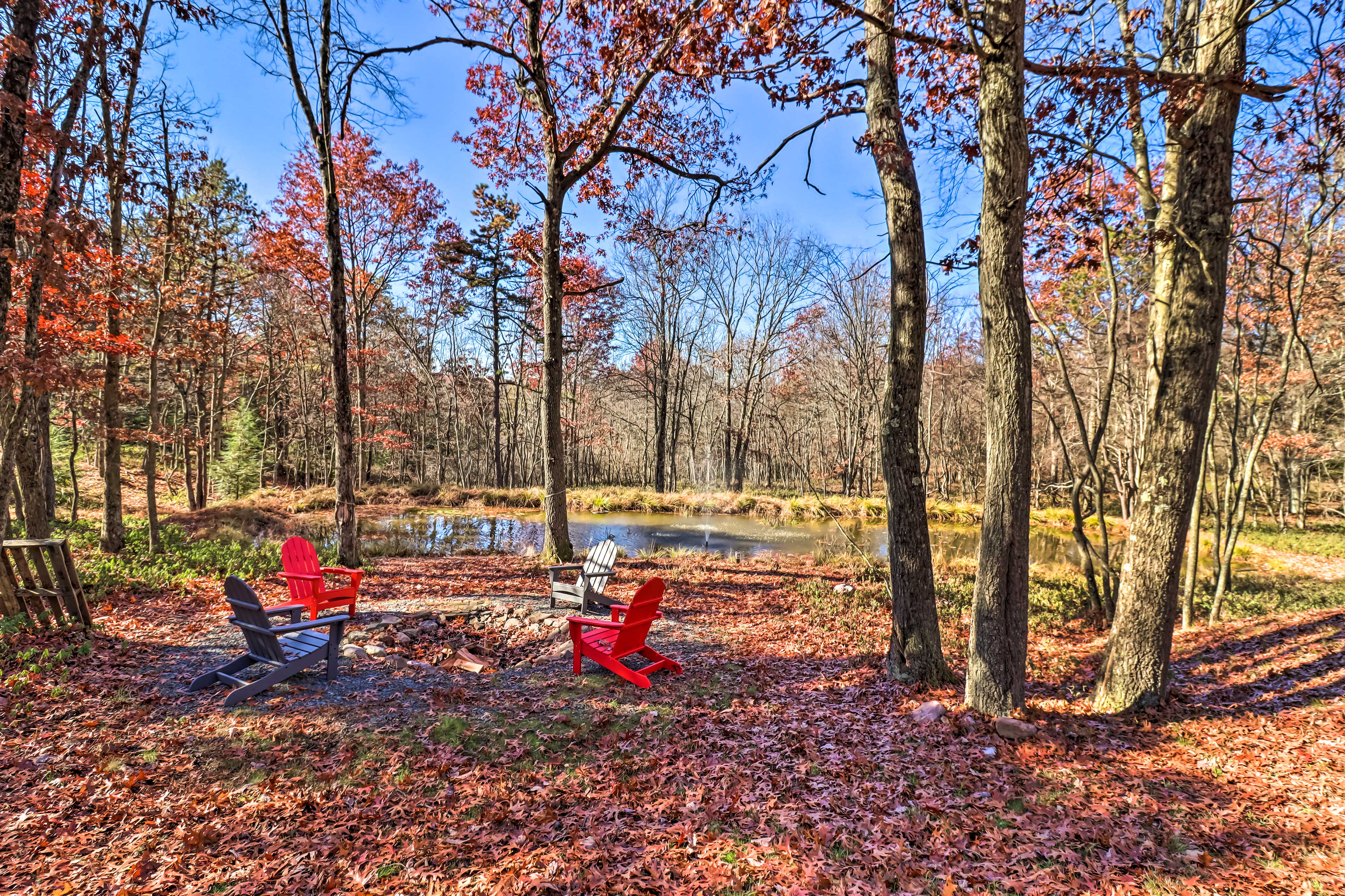 Fire Pit | Pond View | Community Amenities