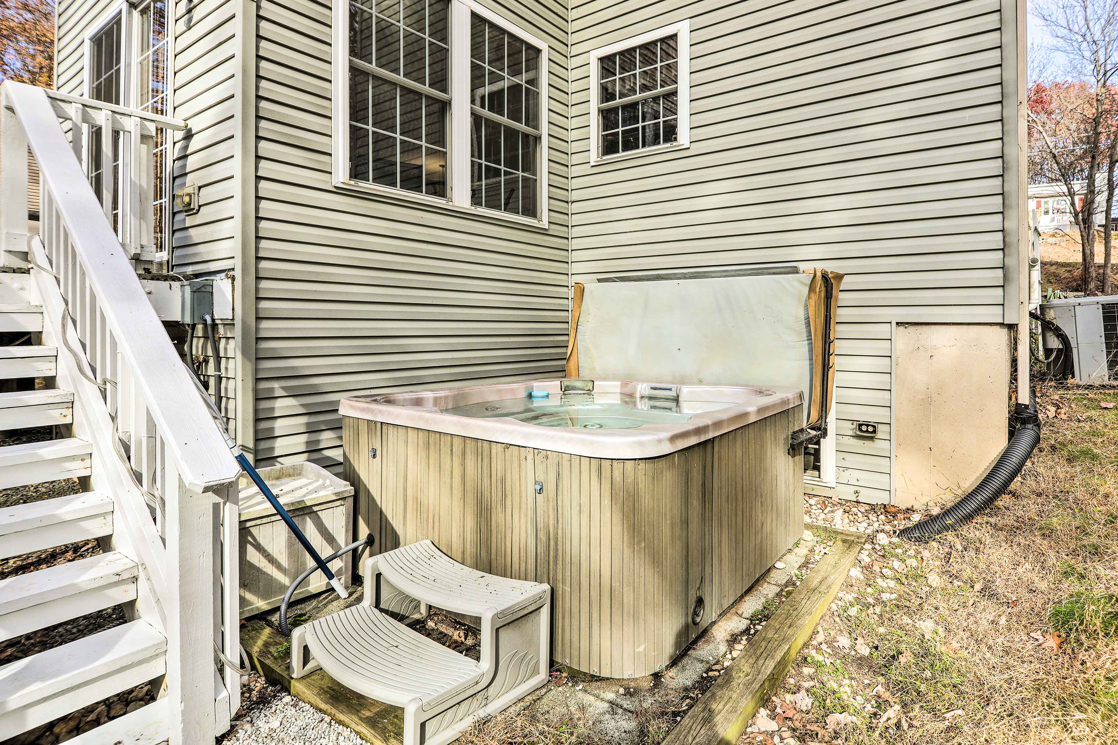 Exterior | Private Hot Tub