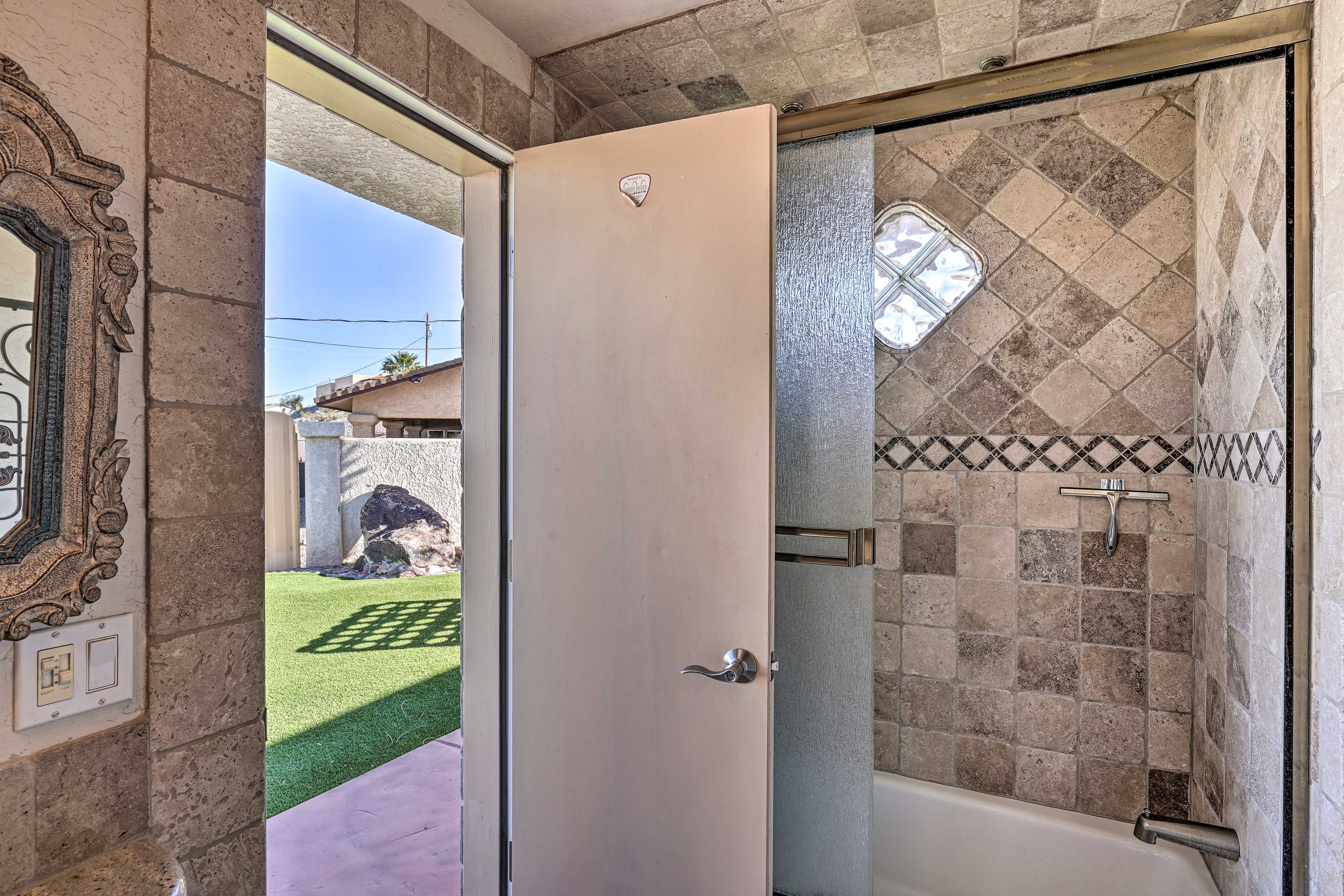 Full Bathroom | Access through Hot Tub Area