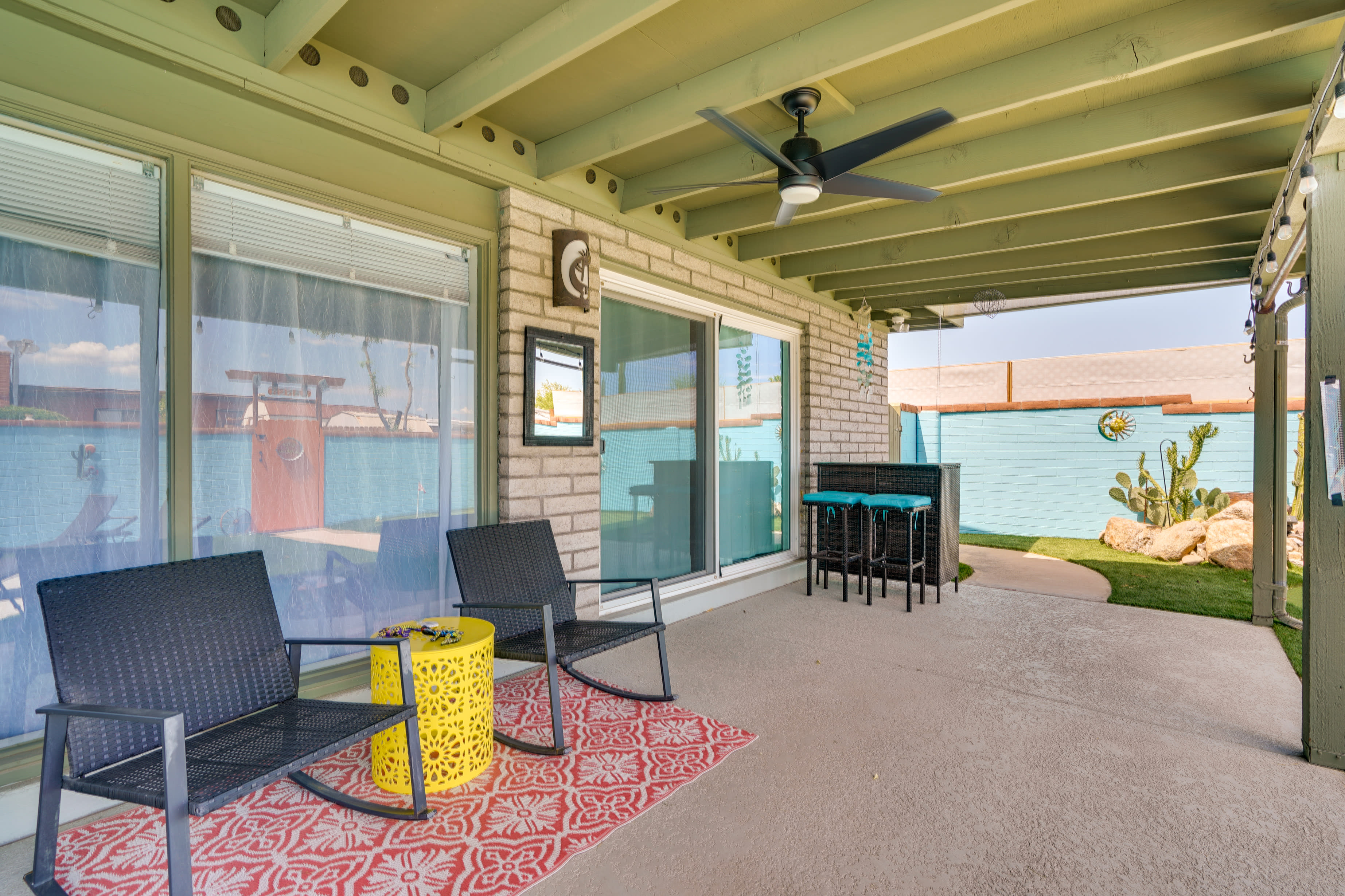 Covered Patio | Gas Grill | Dining Area