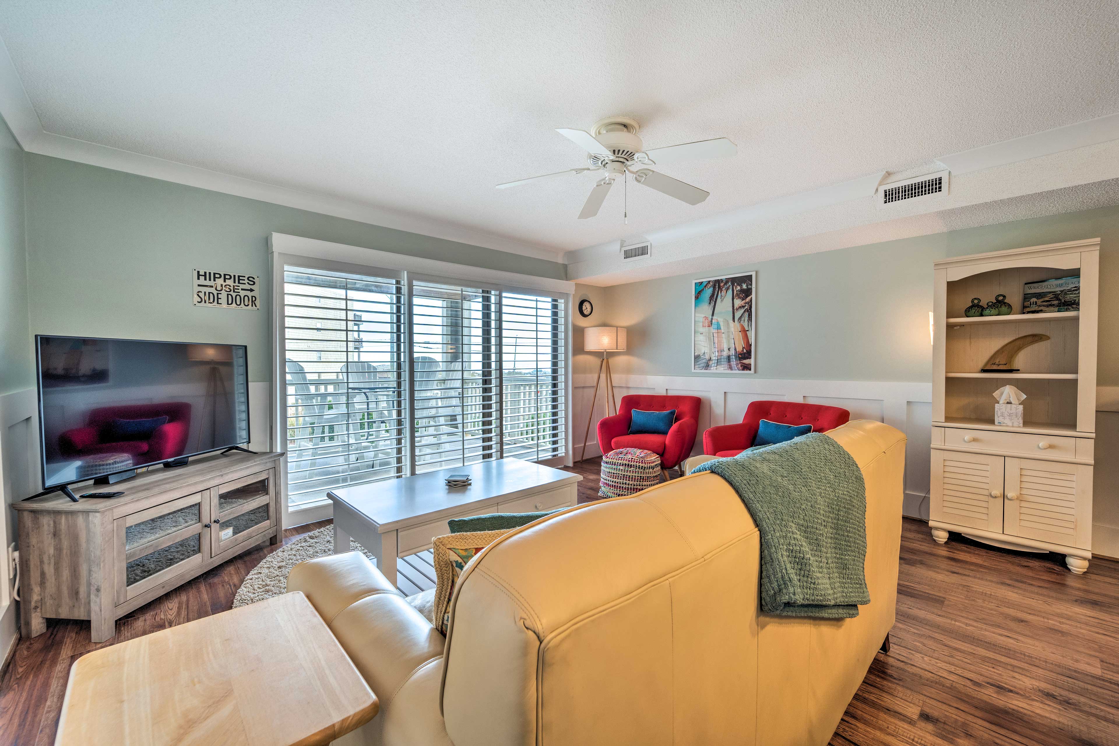 Carolina Beach Vacation Rental | 1BR | 1BA | 630 Sq Ft | Stairs Required