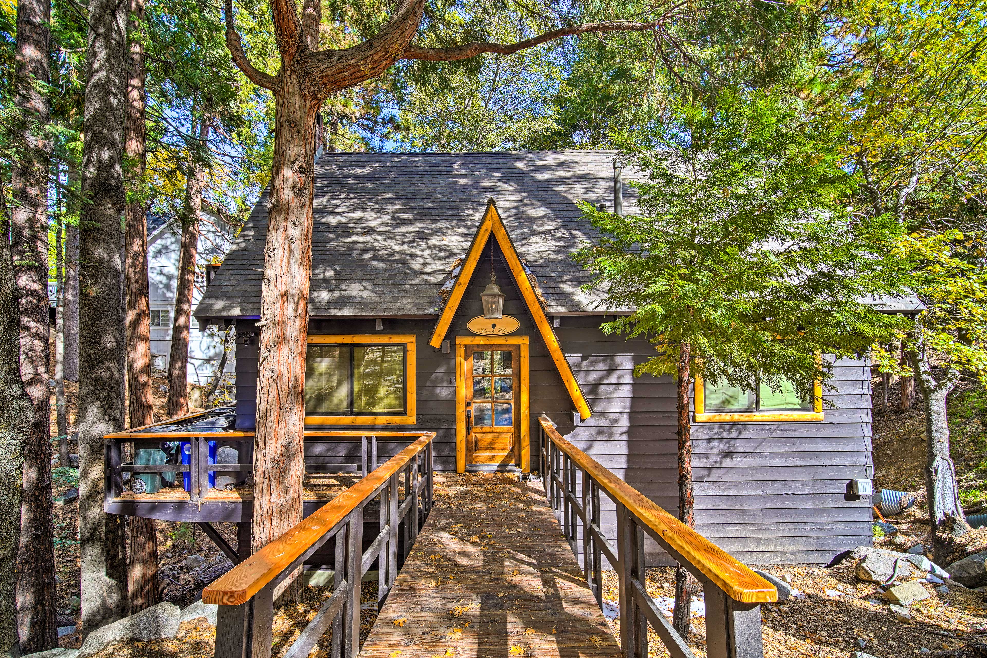 Front Exterior | Walk to Lake Arrowhead