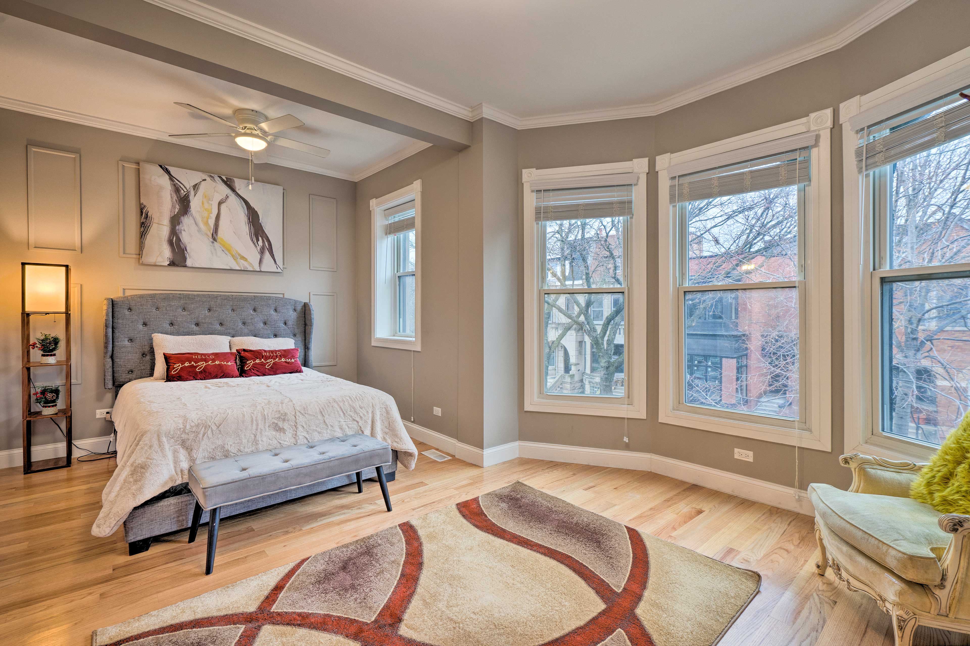 Bedroom 1 | Queen Bed | Linens Provided | Upper Level