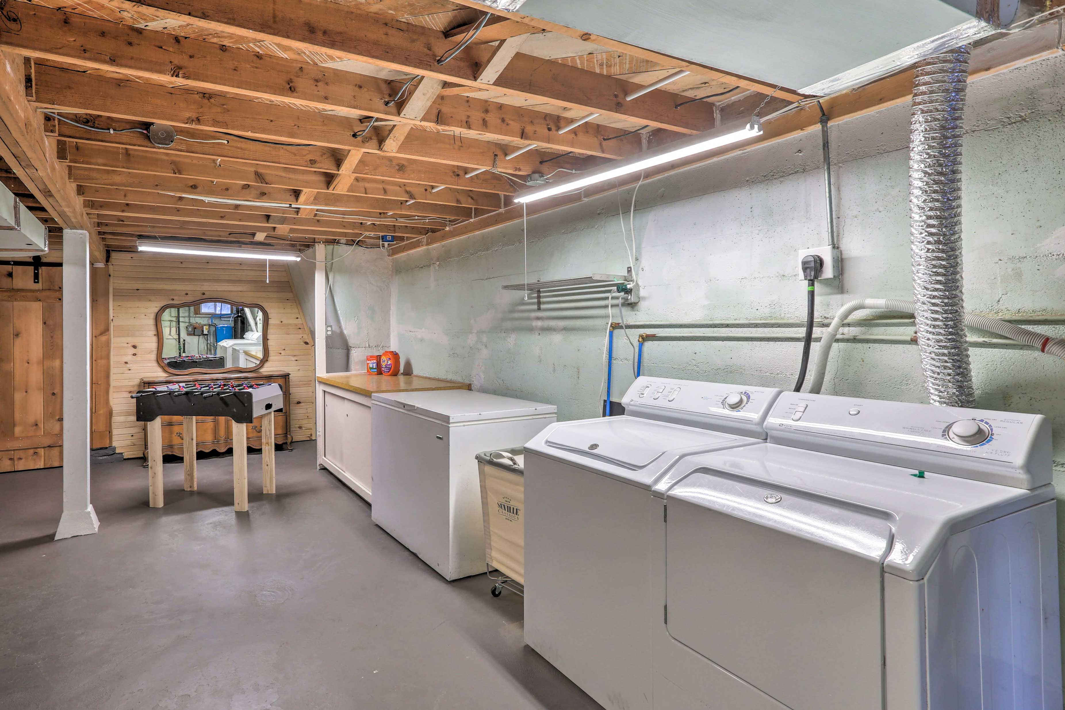 Basement Laundry Room