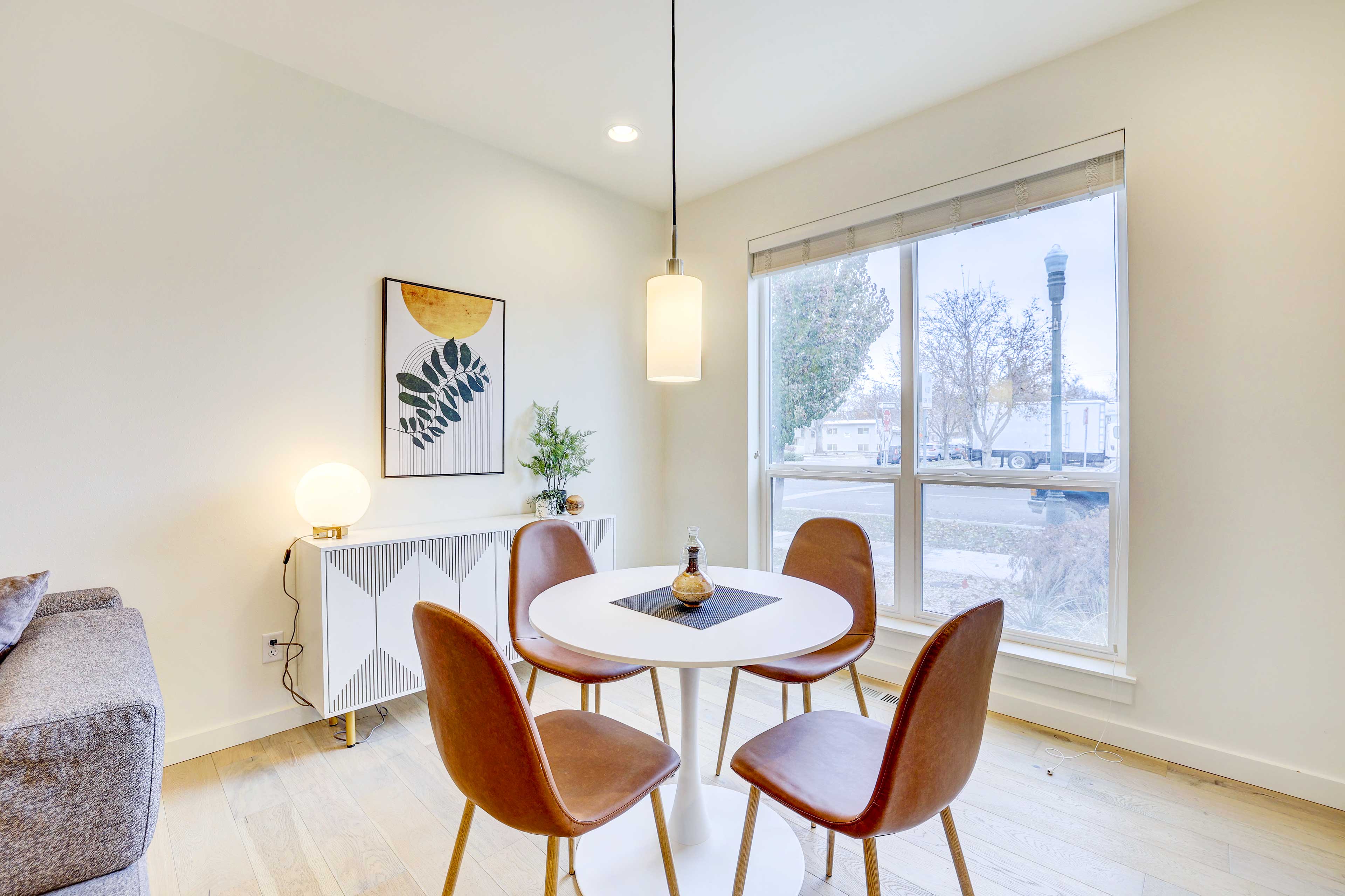 Dining Area | Dishware & Flatware Provided | 1st Floor