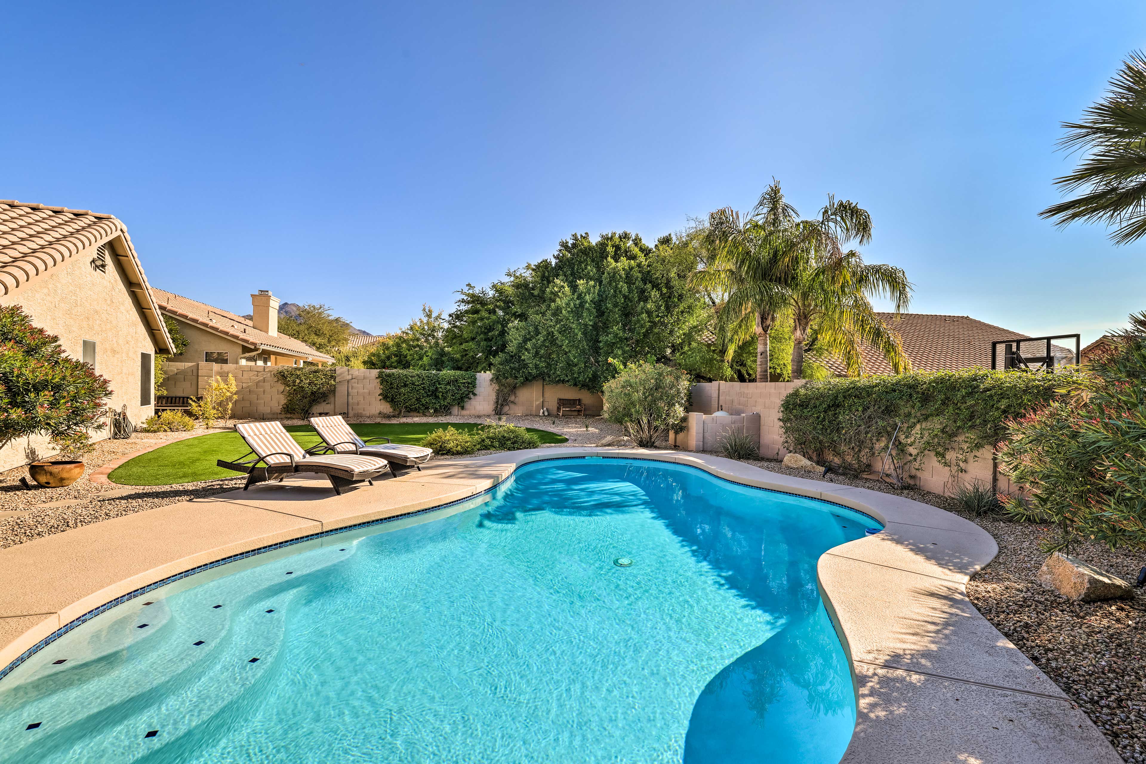 Scottsdale Vacation Rental | 4BR | 2BA | 2,350 Sq Ft | 1 Step Required to Access