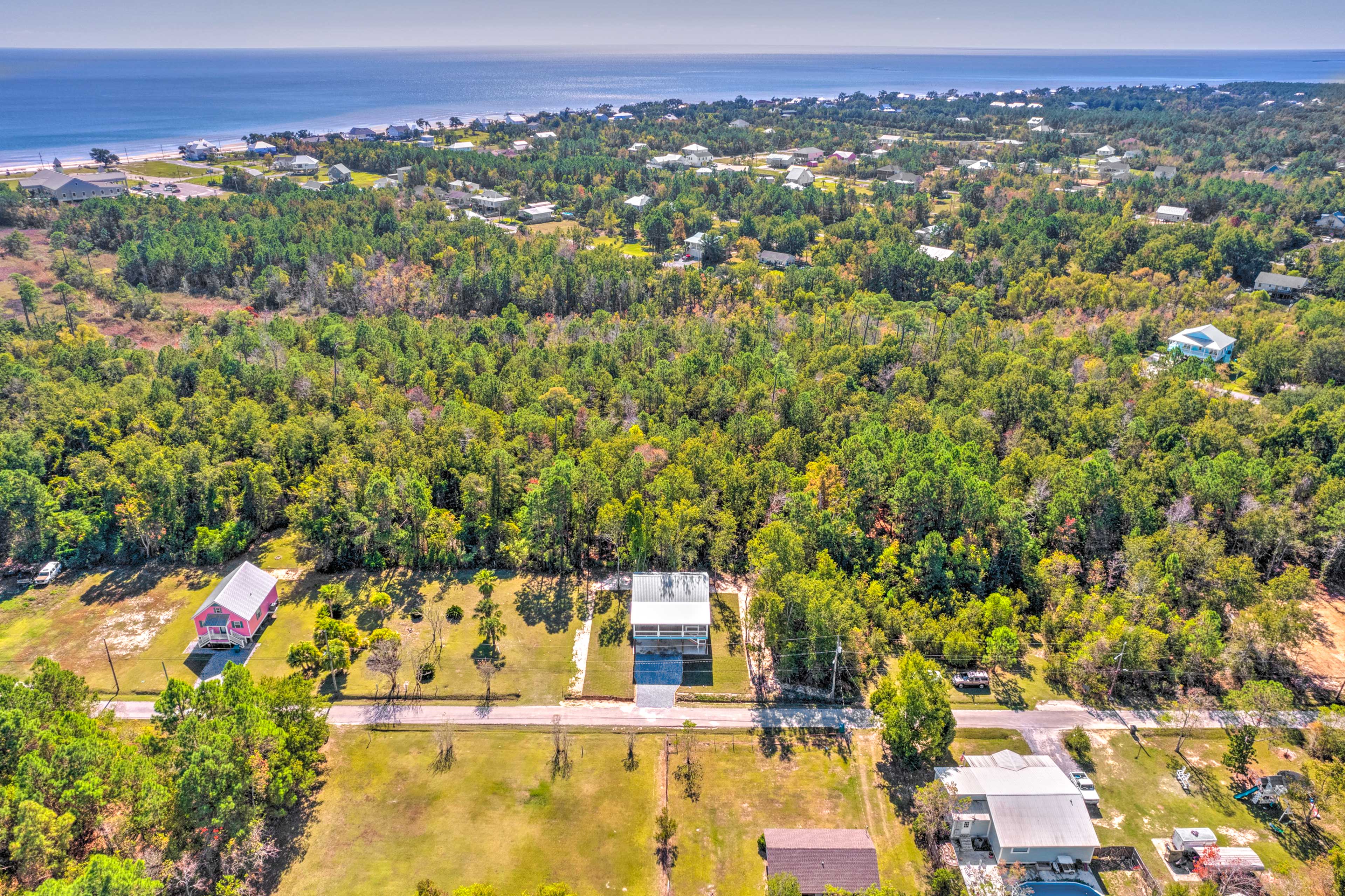 Aerial View of Home