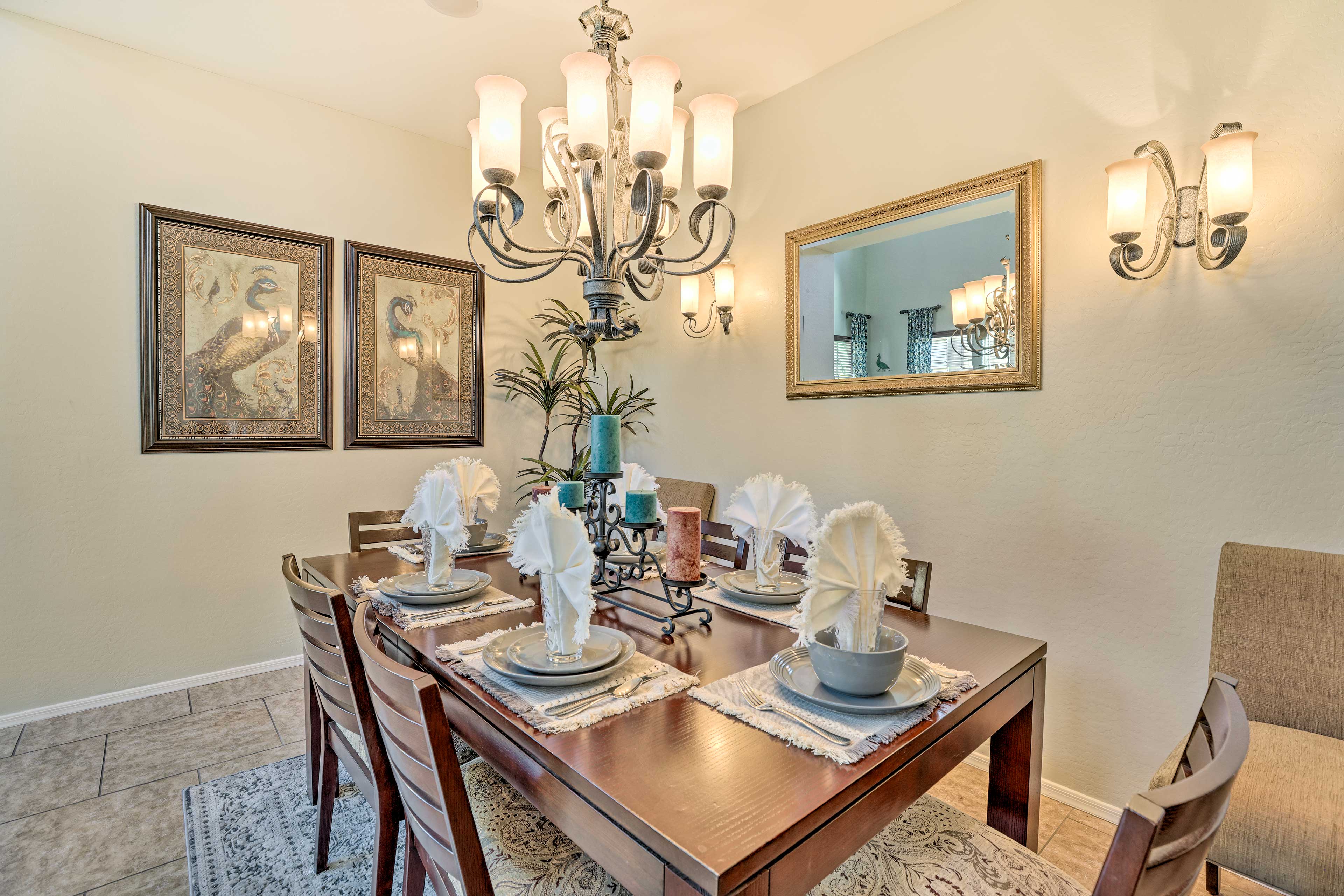 Formal Dining Area | Dishware/Flatware