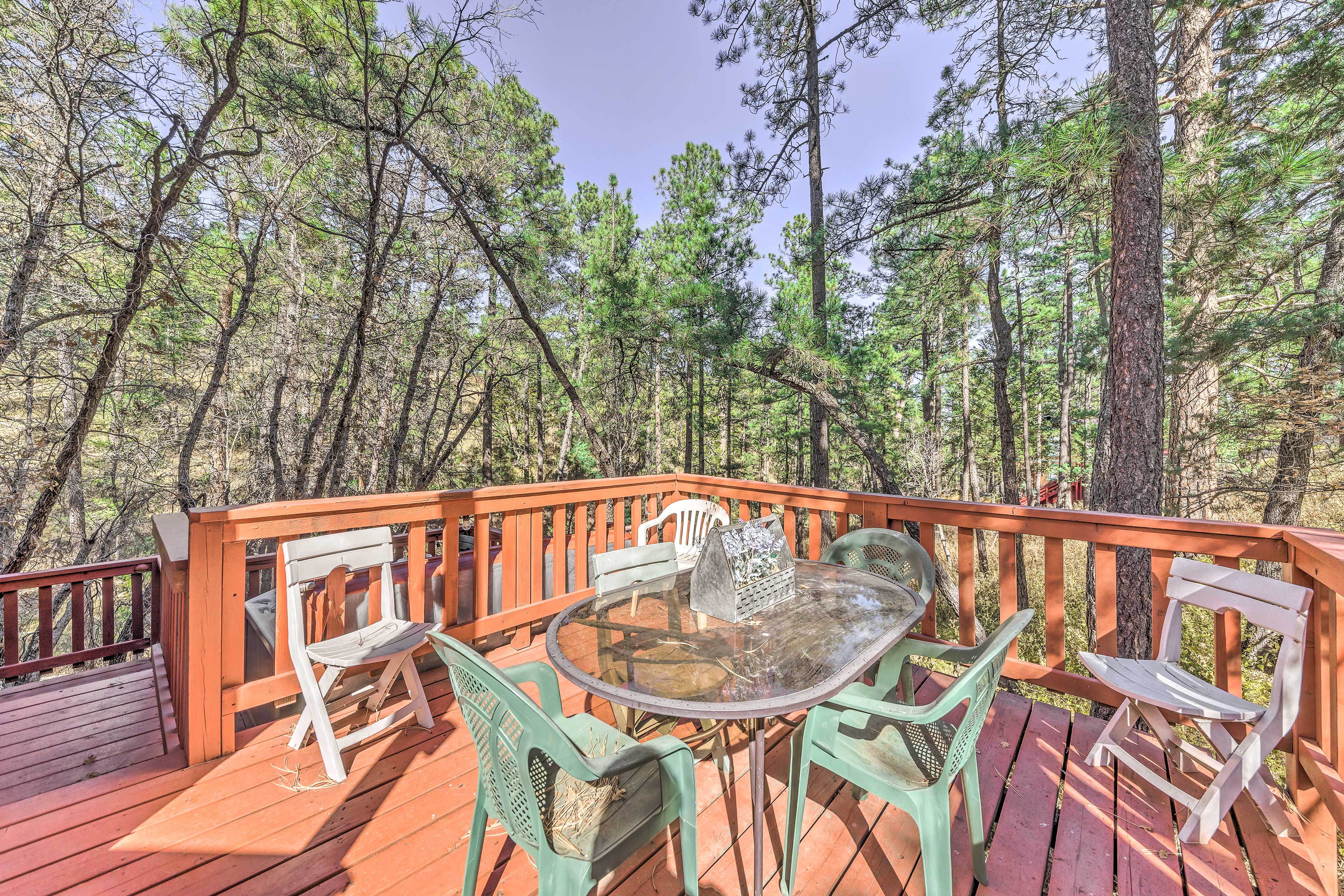 Deck | Hot Tub | Beach Chairs