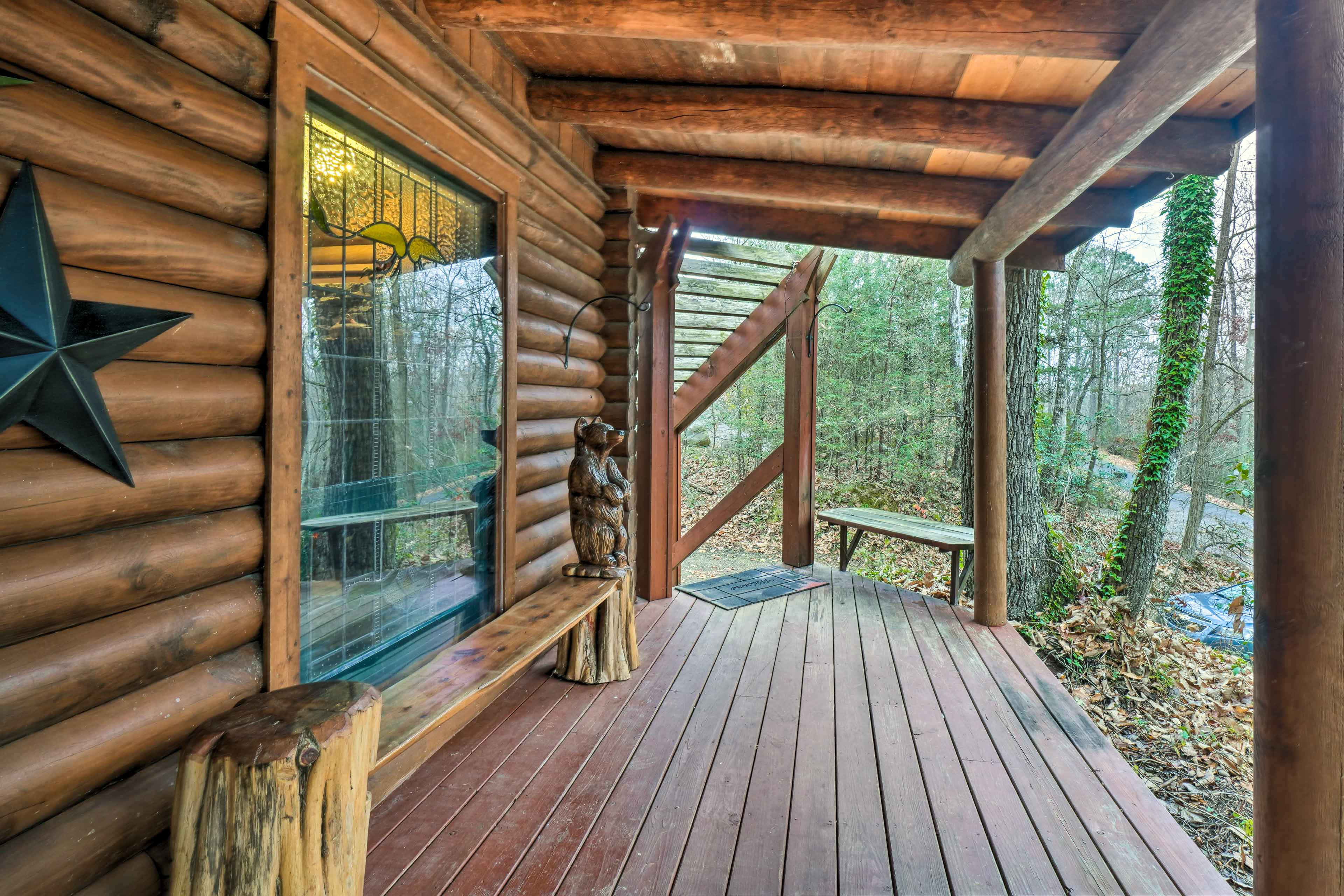 Front Porch | Private Hot Tub