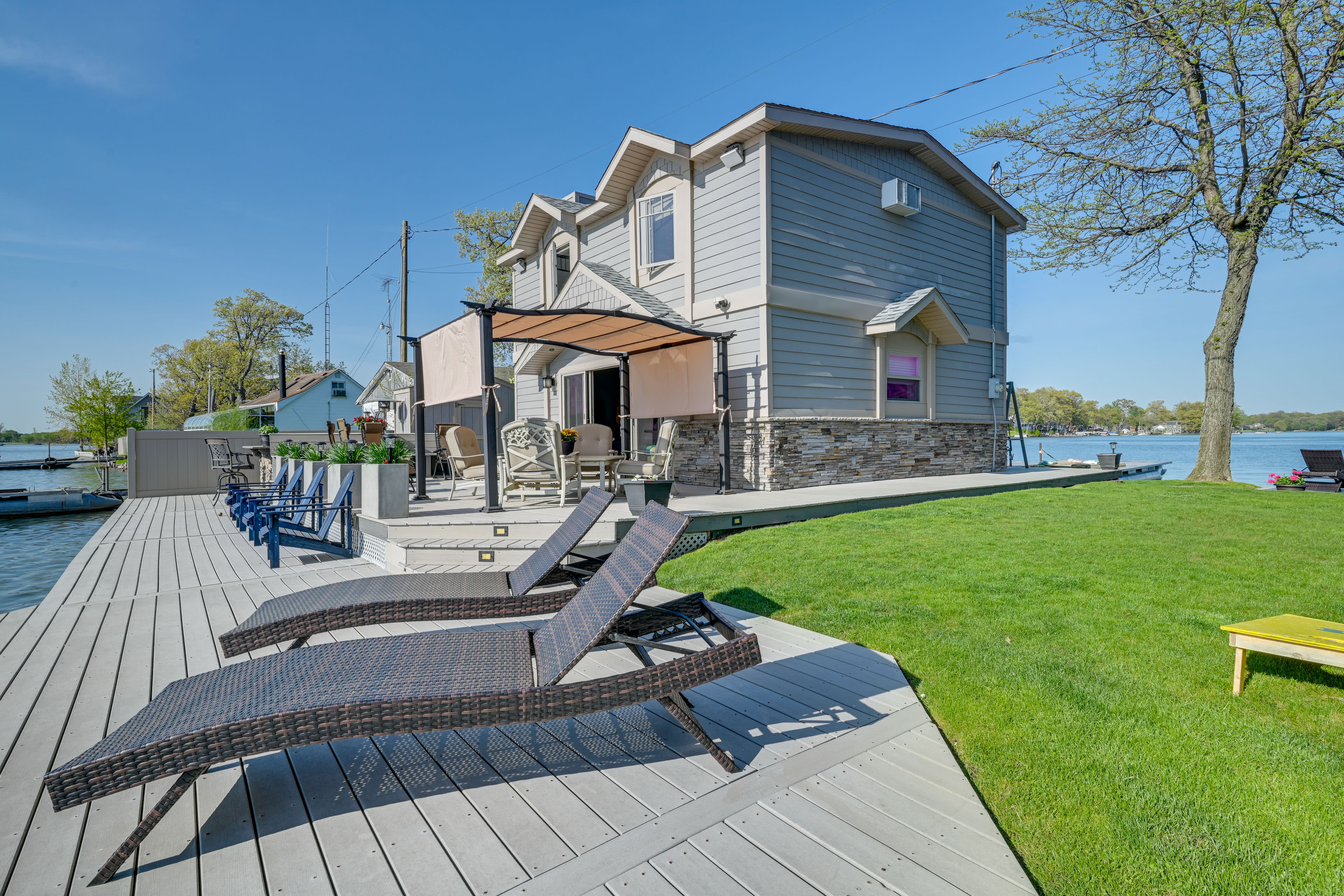 Outdoor Space | Private Patio | Gas Grill | Fire Pit | Swing Chair