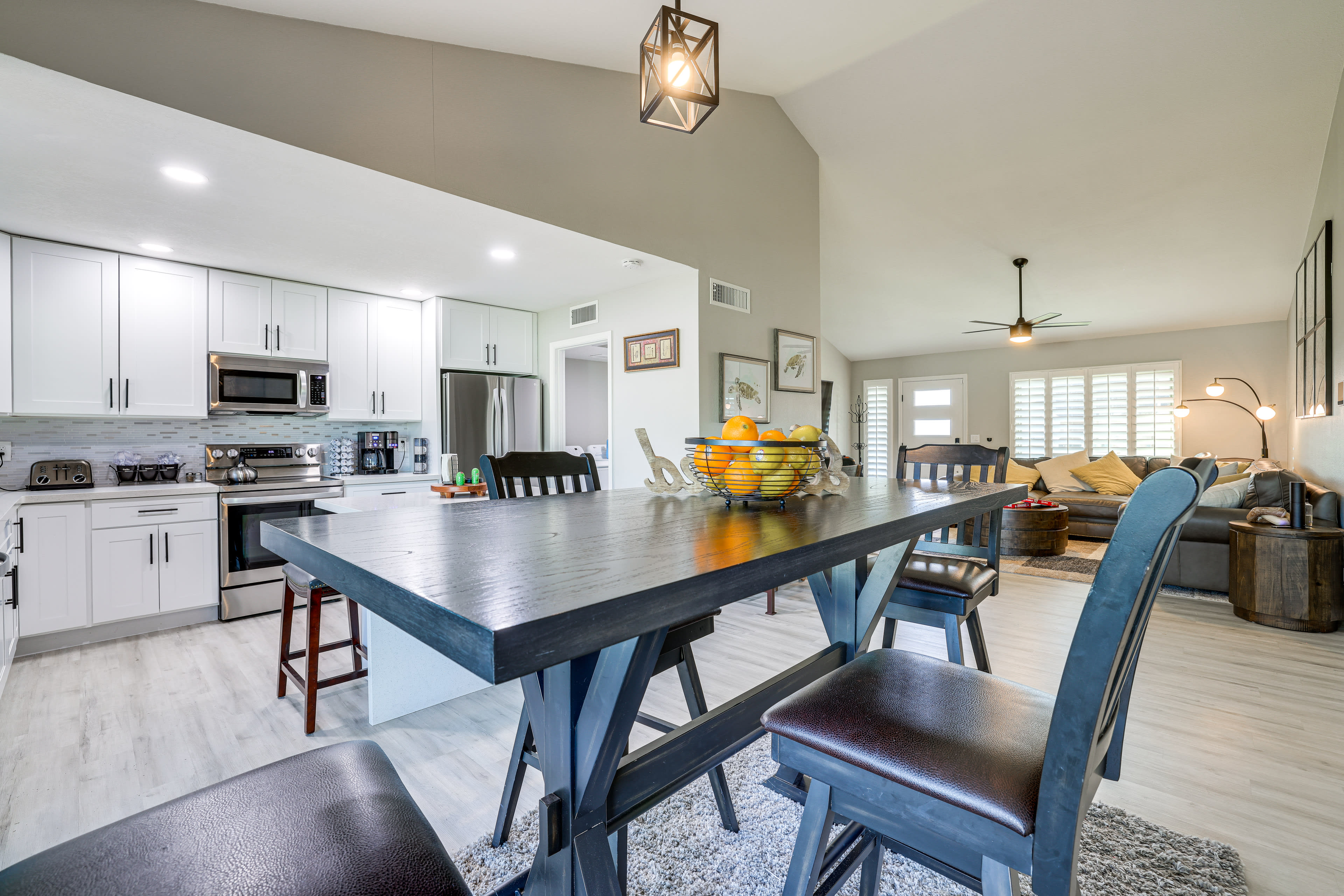 Dining Area/Kitchen | Open Floor Plan | Central A/C & Heating