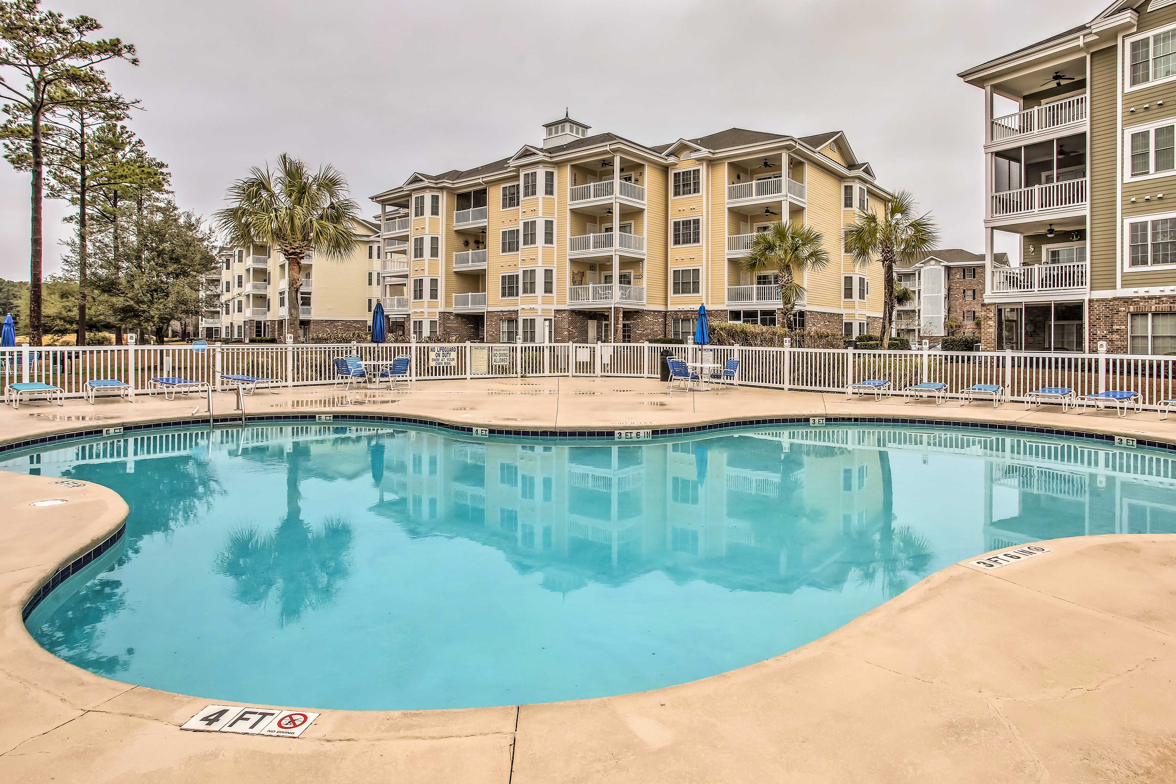 Myrtle Beach Vacation Rental | 3BR | 2BA | 1,561 Sq Ft | Step-Free Access