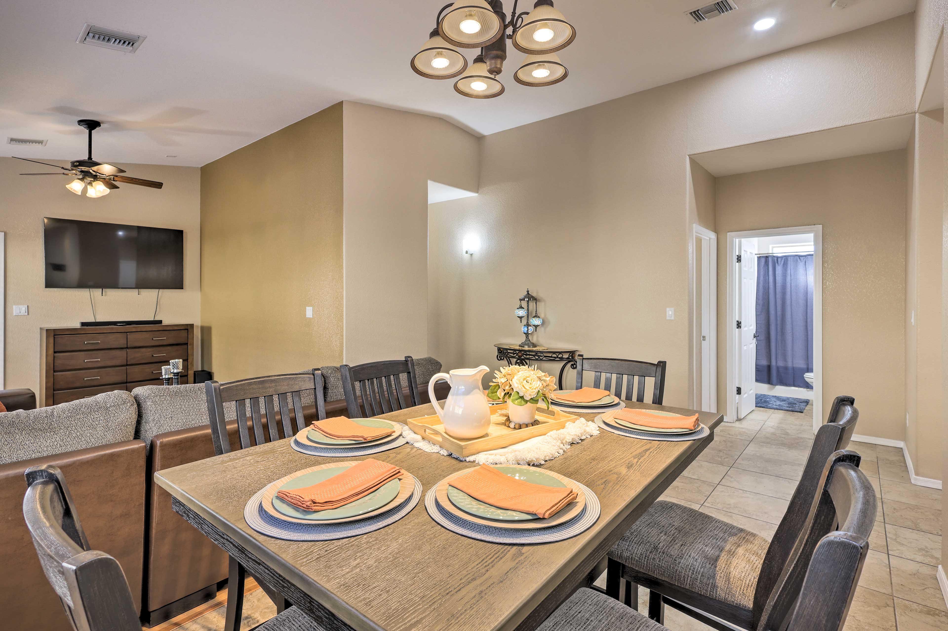 Dining Area | Main Level | Dishware + Flatware