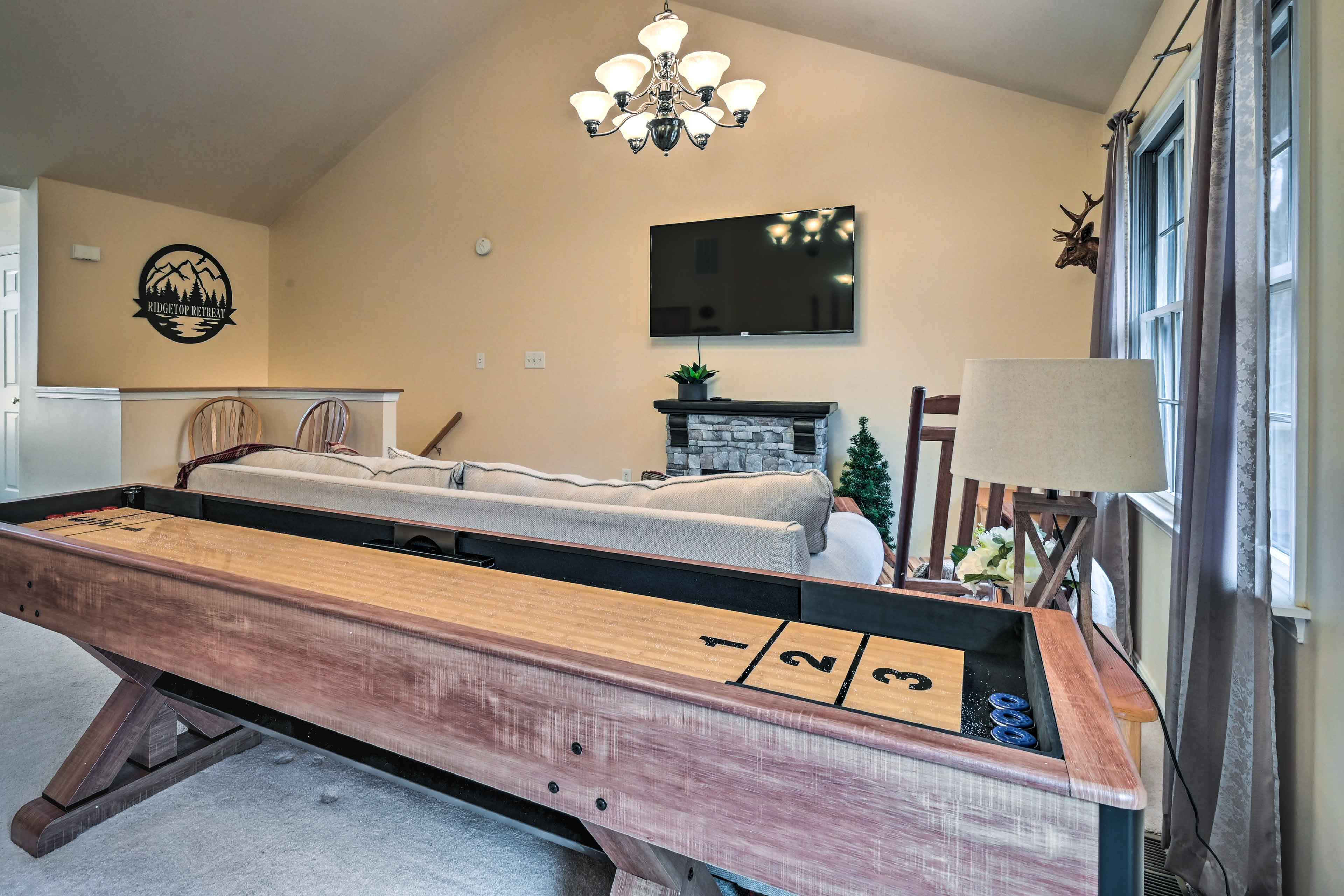 Shuffle Board | Main Floor | Smart TVs