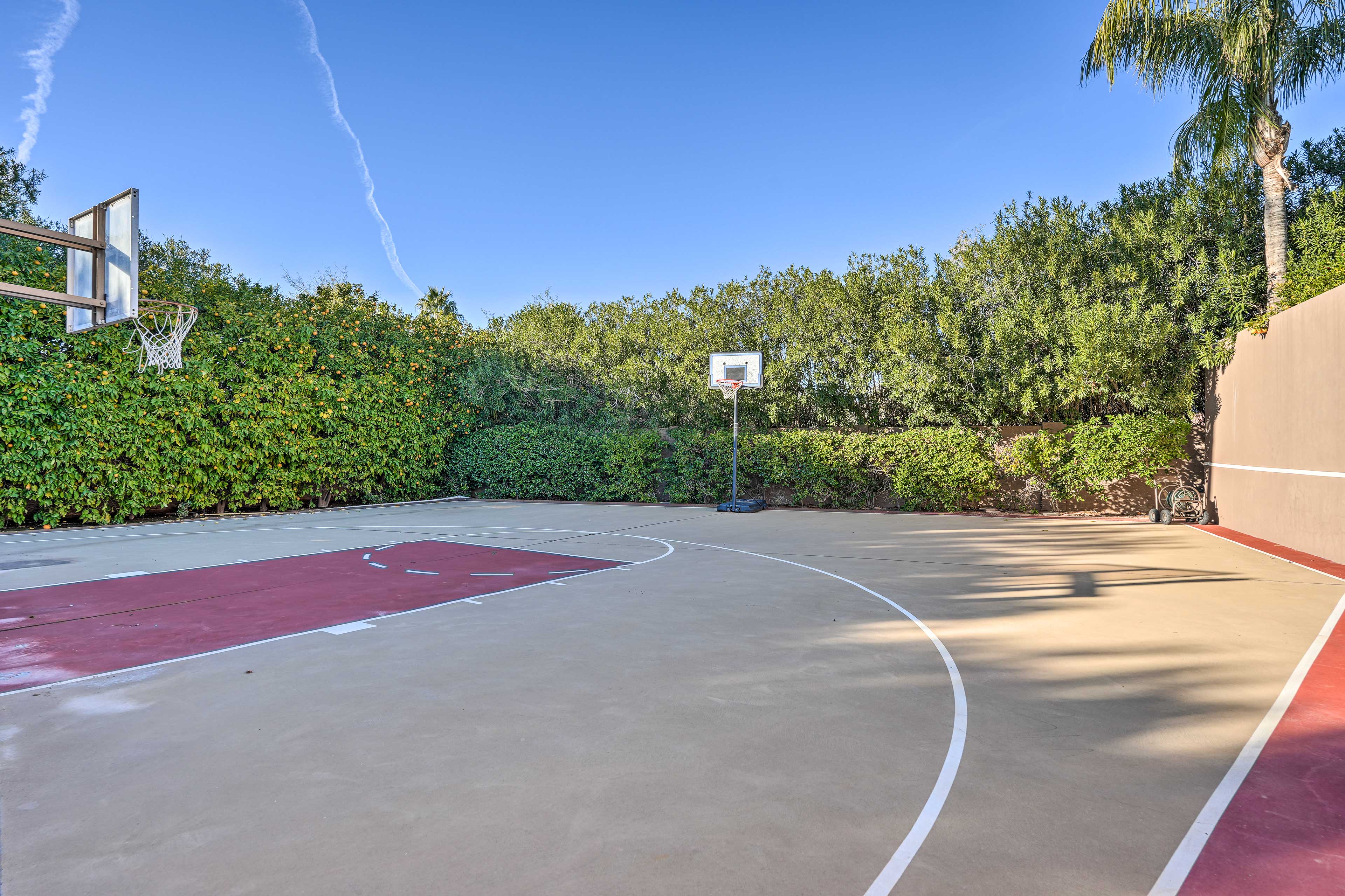 Half Basketball Court