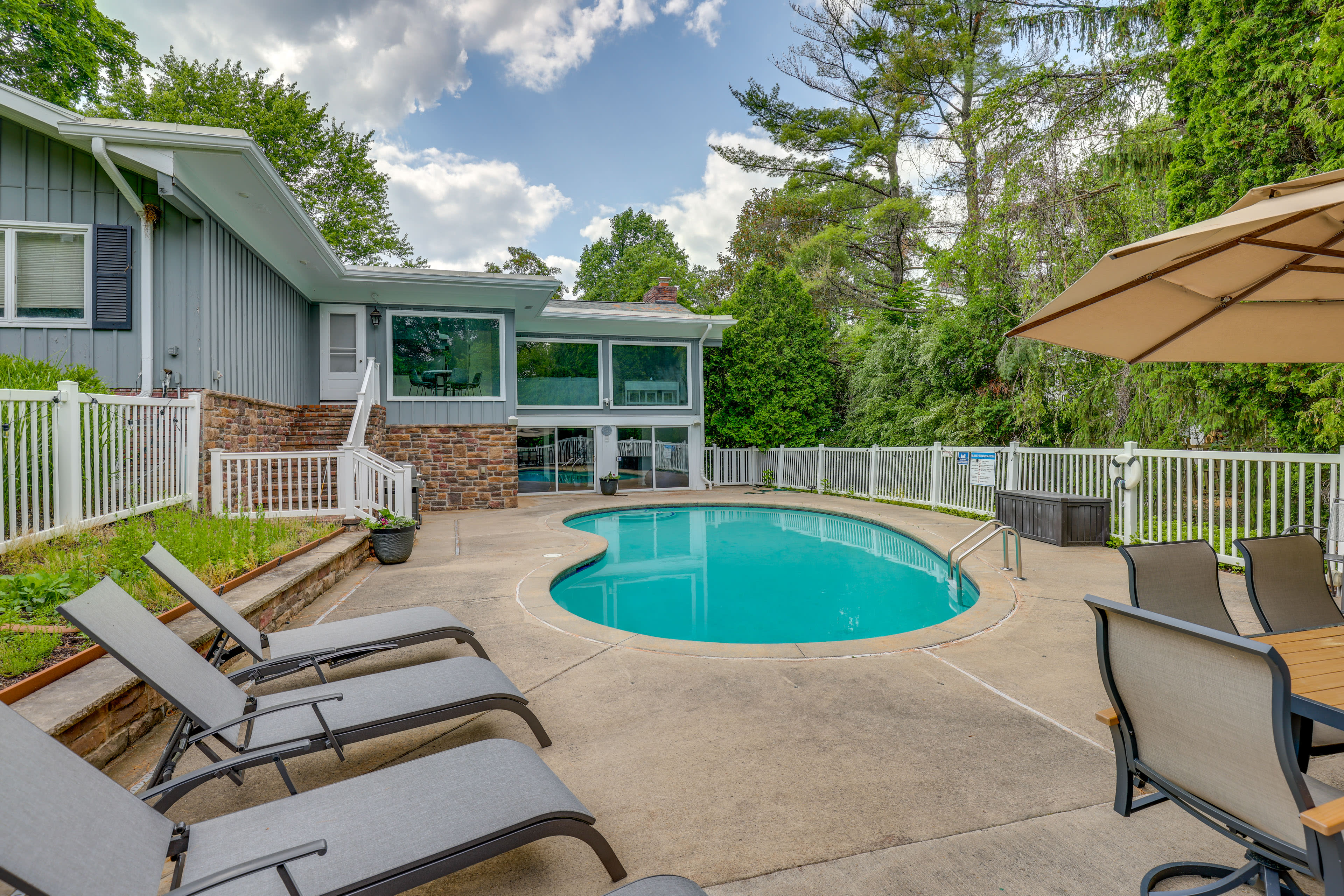 Fenced-In Patio | Private Pool