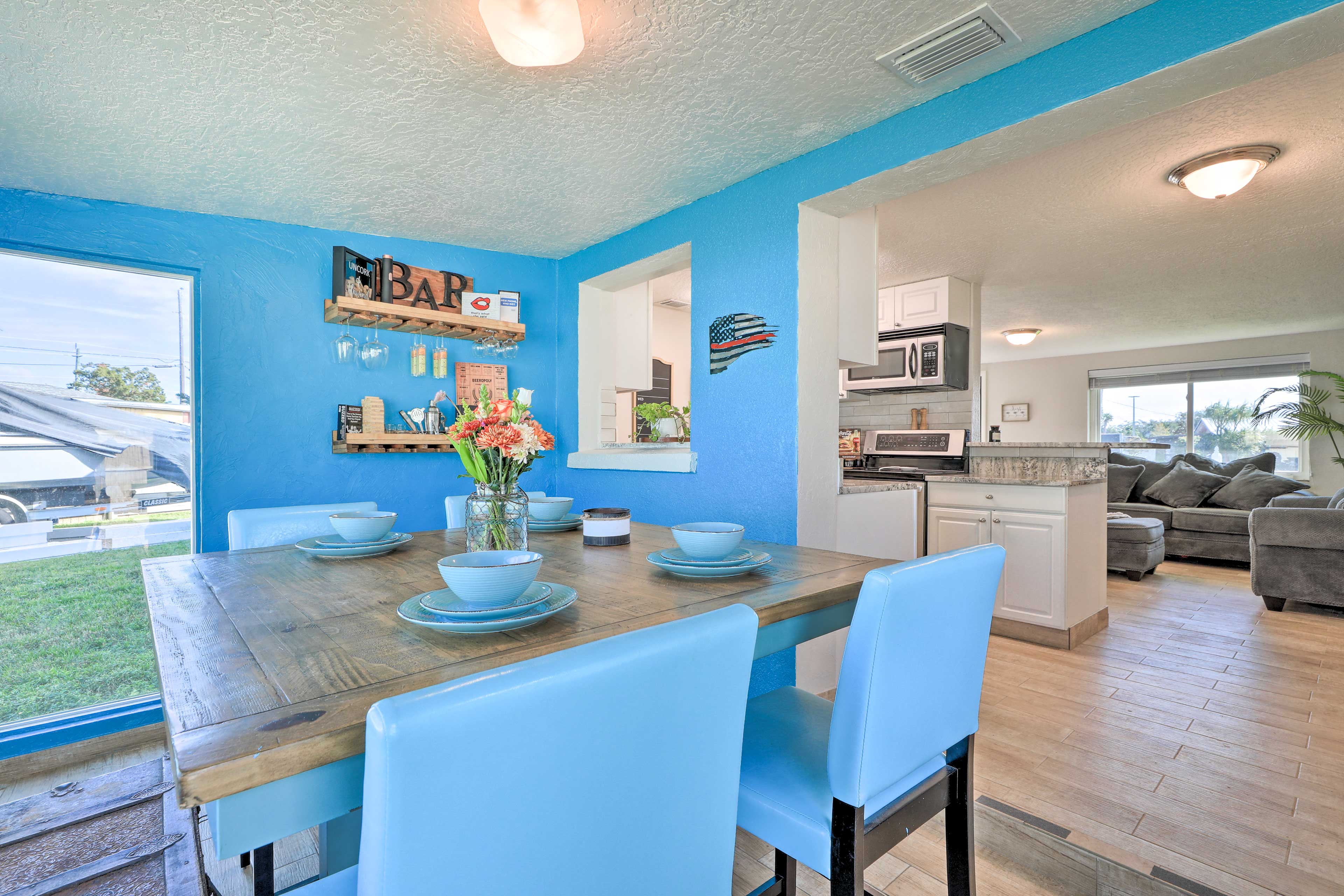 Dining Area | Main Level | Dishware + Flatware