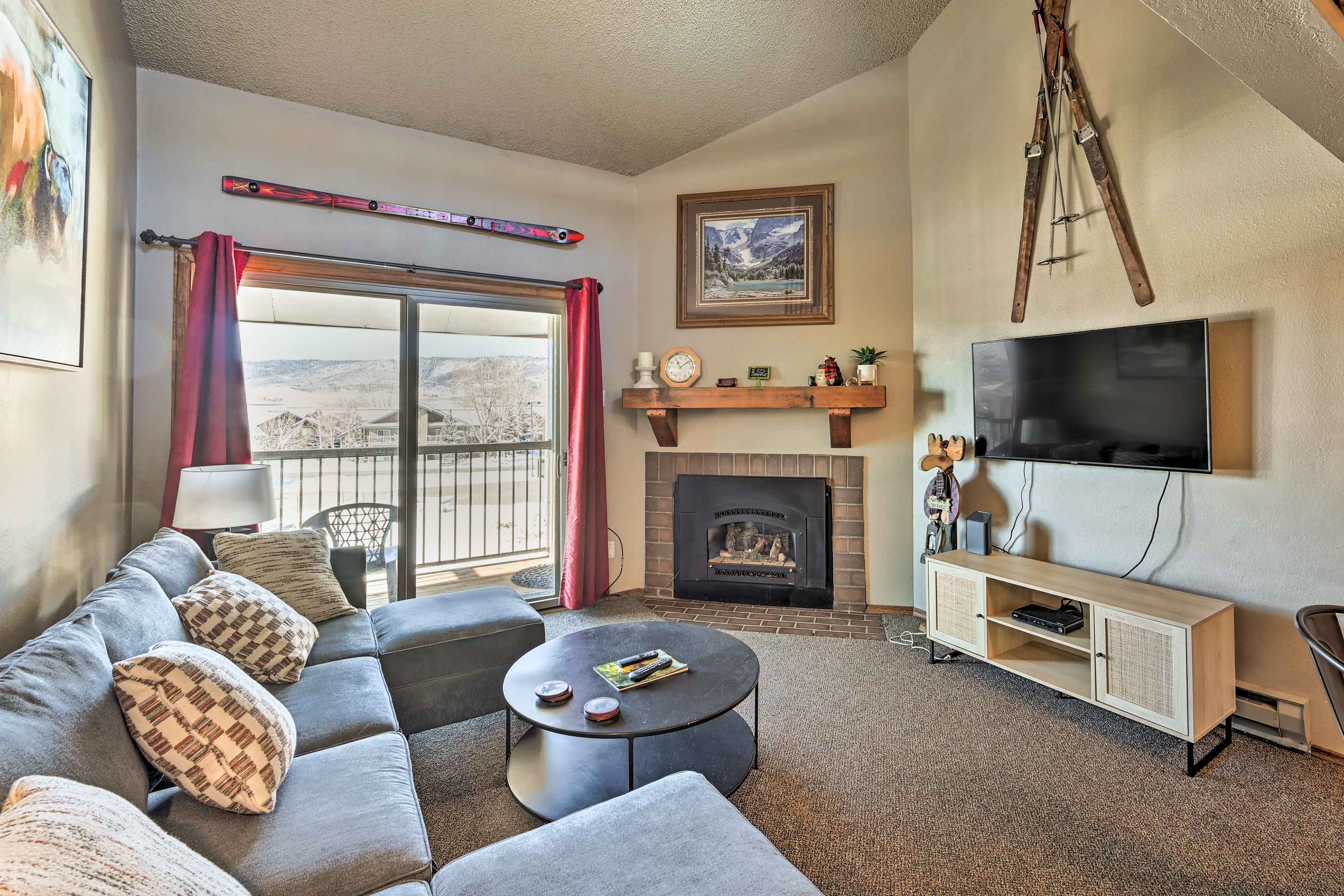 Steamboat Springs Vacation Rental | 2BR | 2BA | 1,377 Sq Ft | Stairs Required