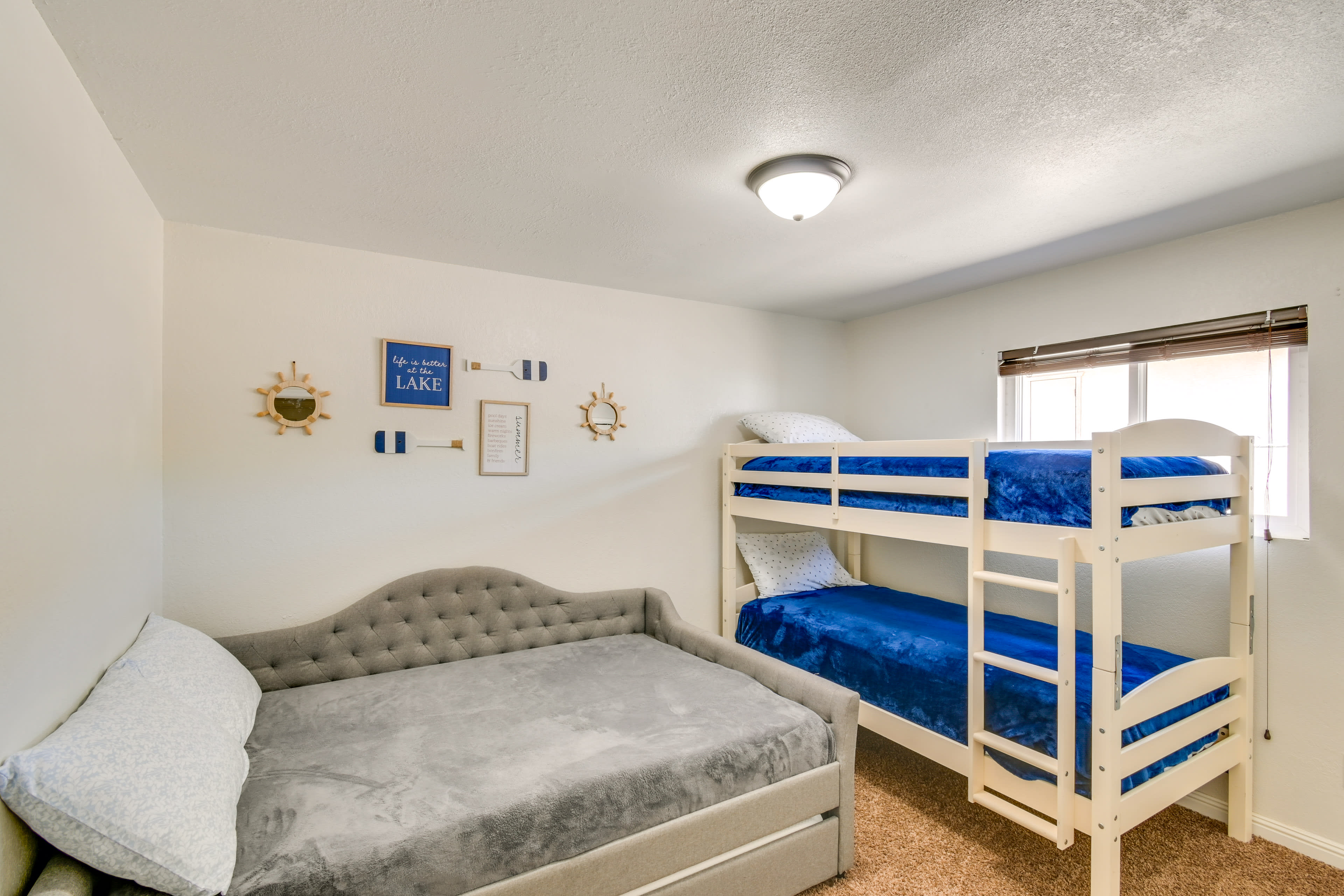 Bedroom 2 | Twin Bunk Bed | Twin Daybed w/ Twin Trundle