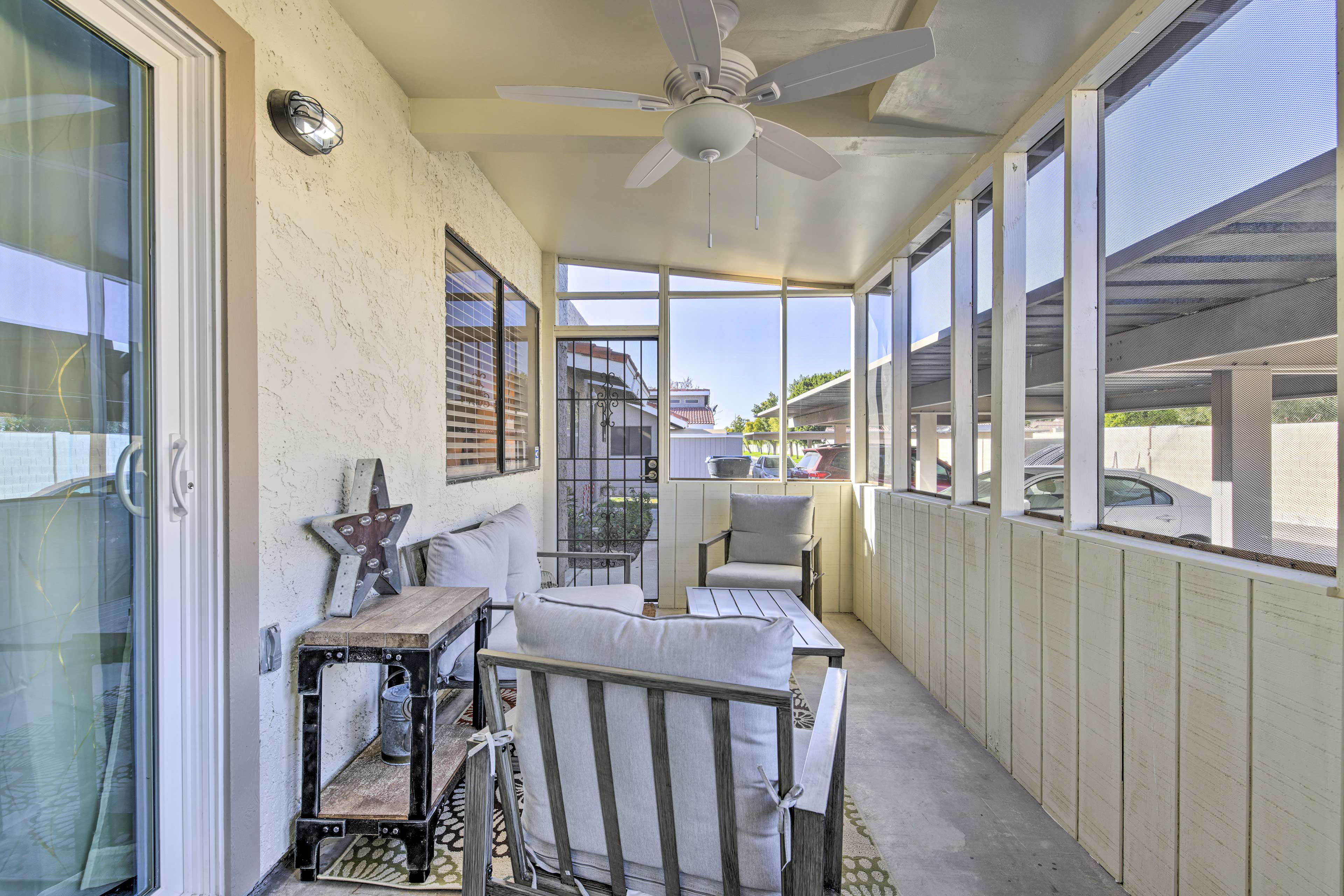 Gilbert Vacation Rental | 2BR | 2BA | 893 | 2 Steps Required to Access