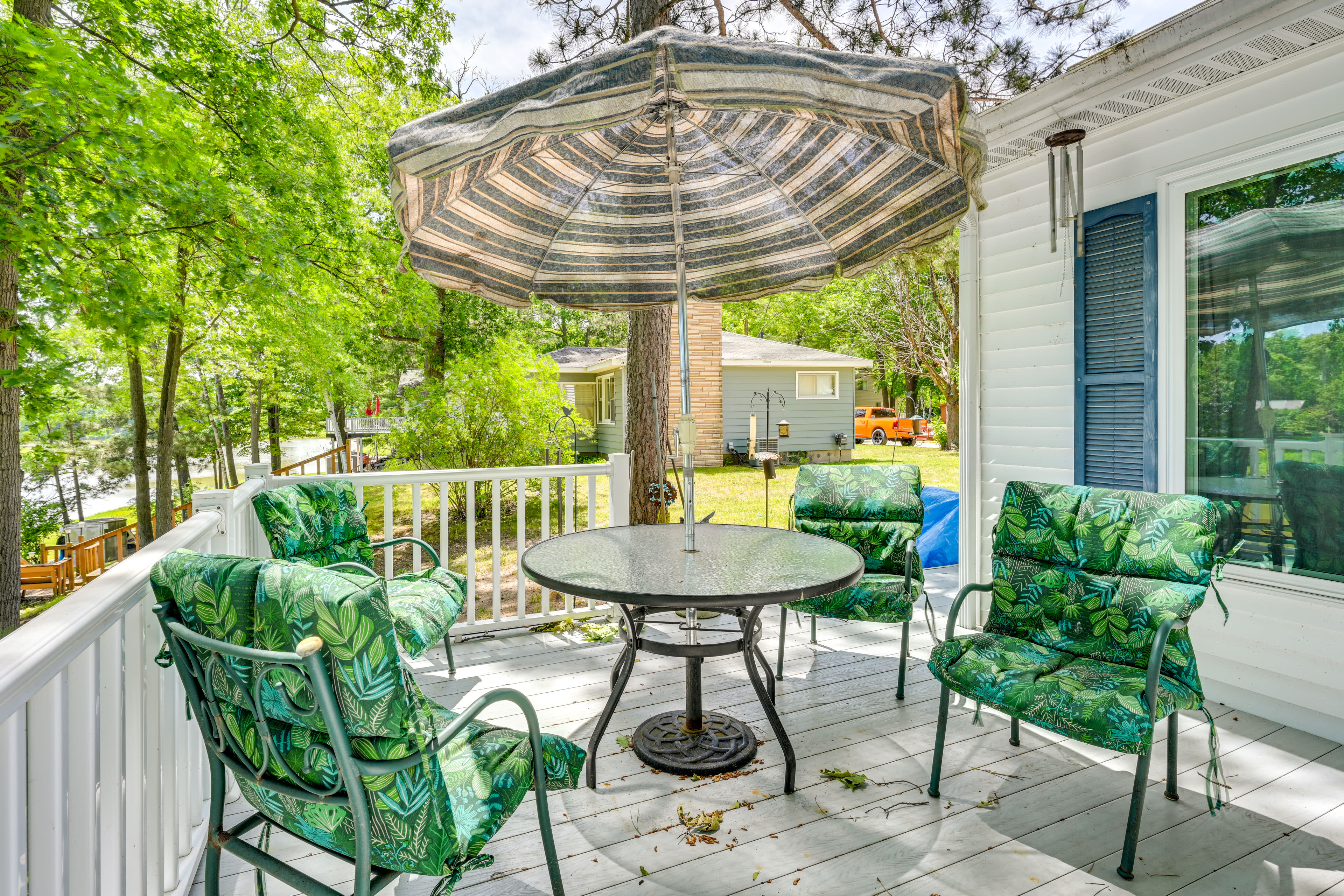 Furnished Deck | Outdoor Dining | Gas Grill | Lake Views