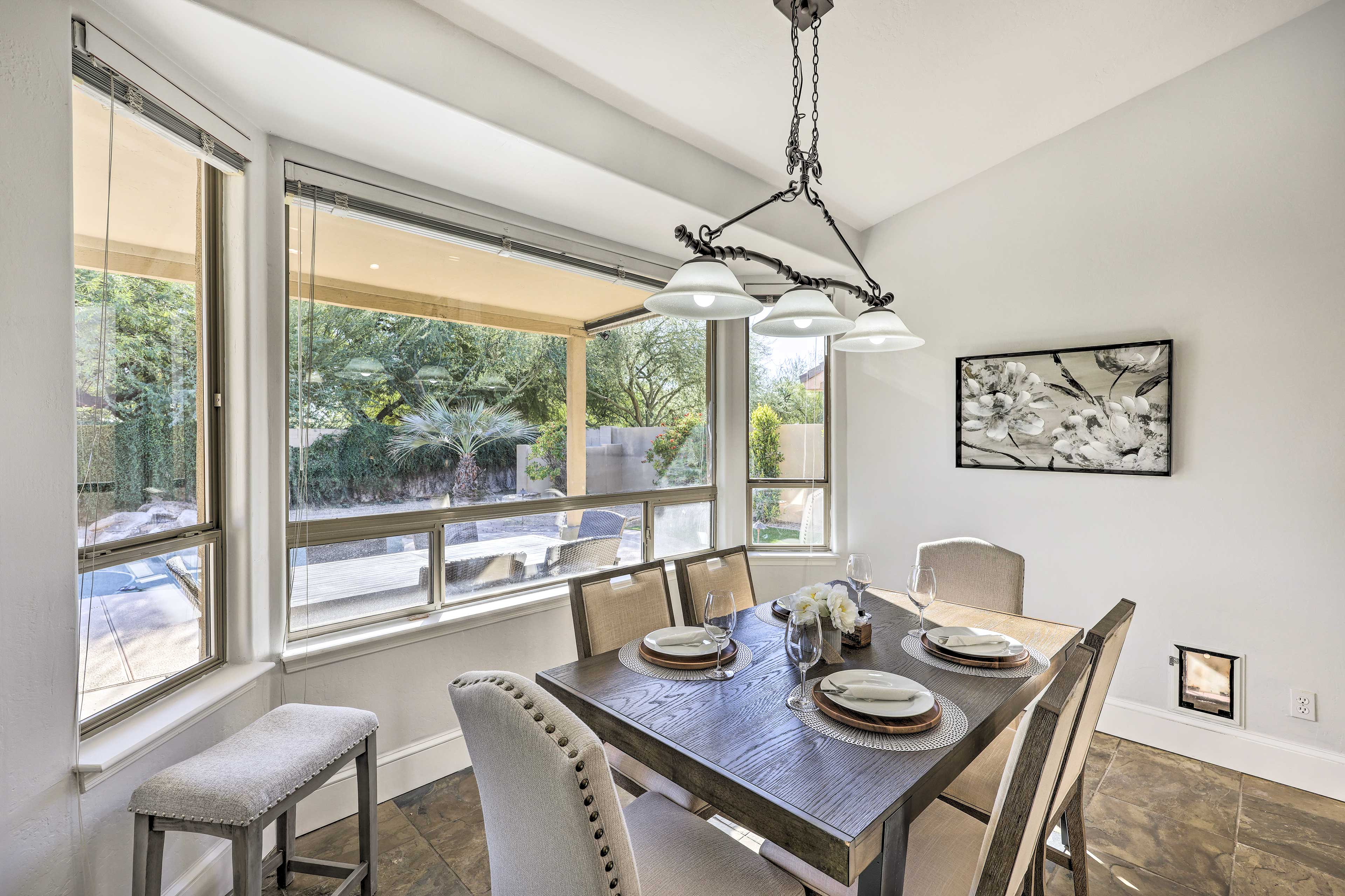 Dining Area | Main Level | Dishware + Flatware