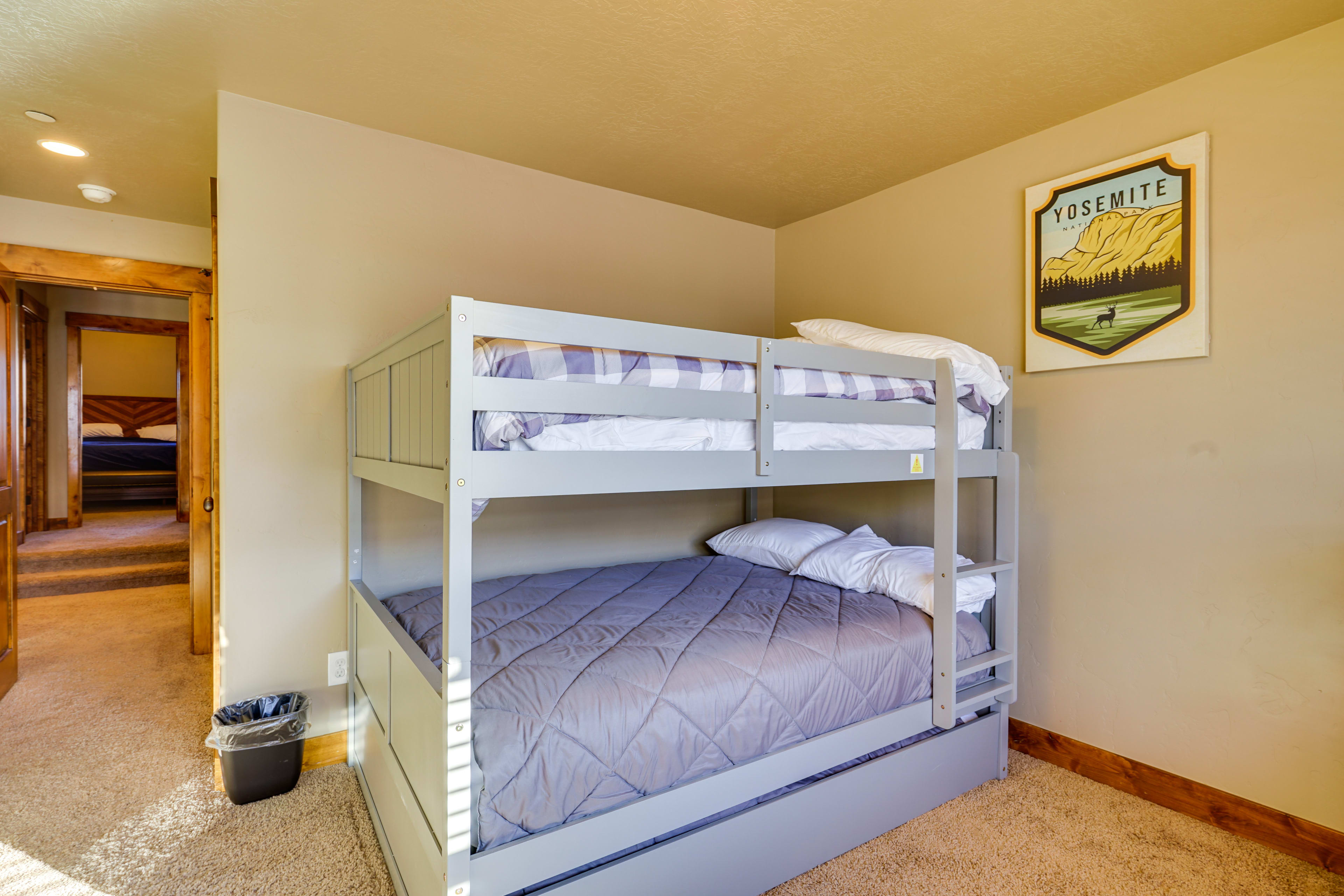 Bedroom 3 | Full Bunk Bed w/ Twin Trundle | Upper Floor