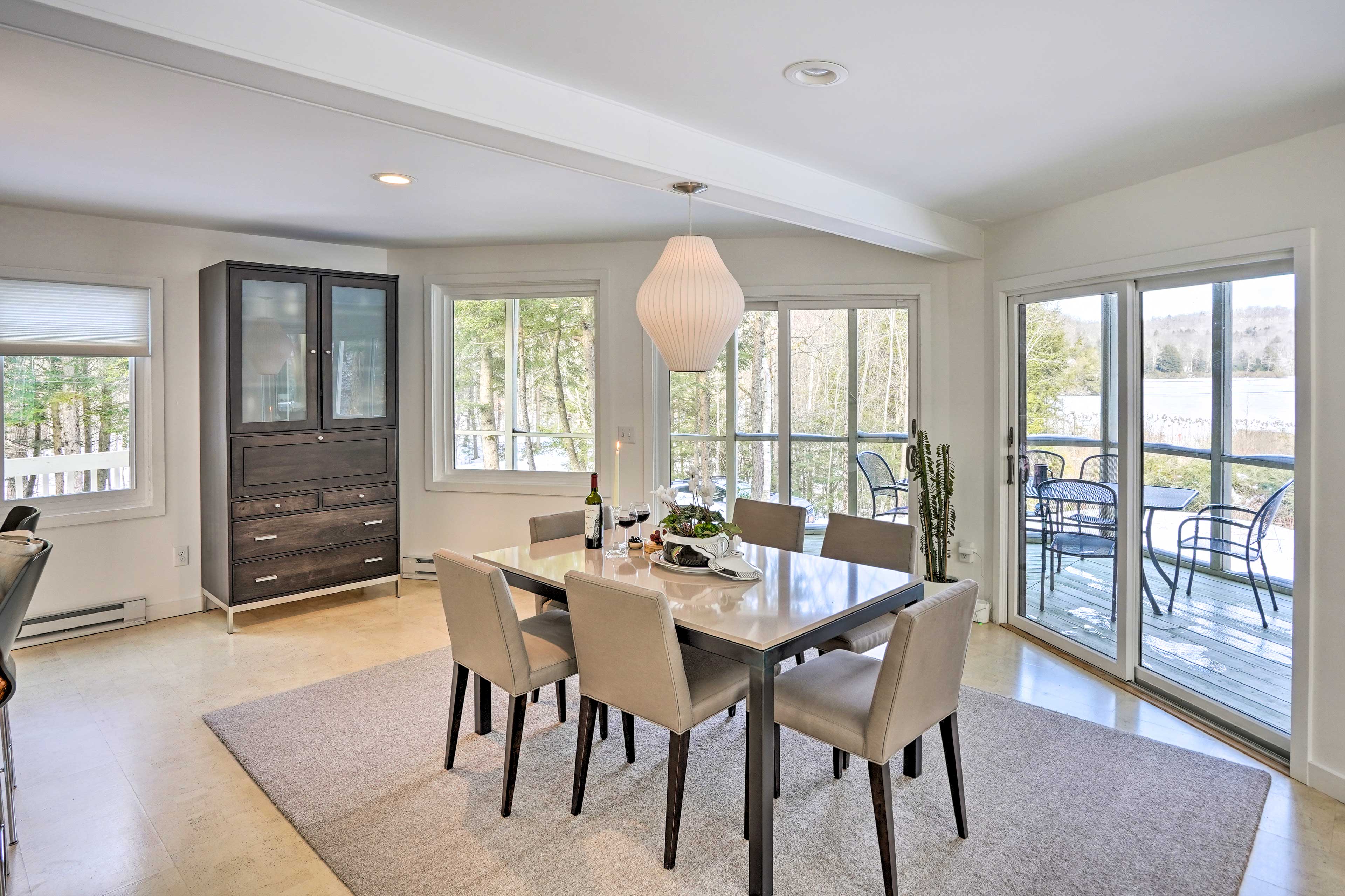 Dining Area | 2nd Floor | Dishware/Flatware Provided | Coffee Maker