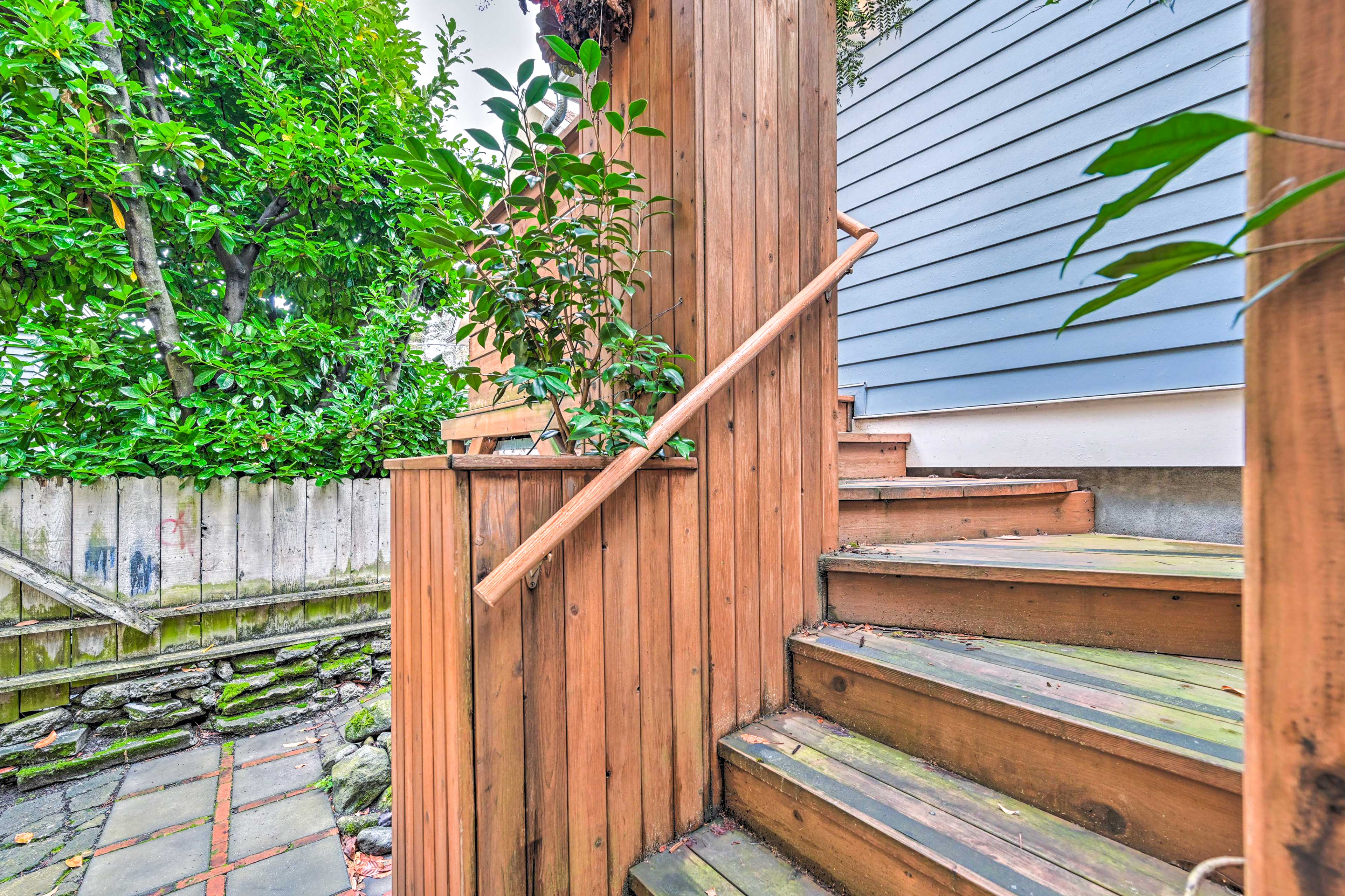 Stairs to Entrance